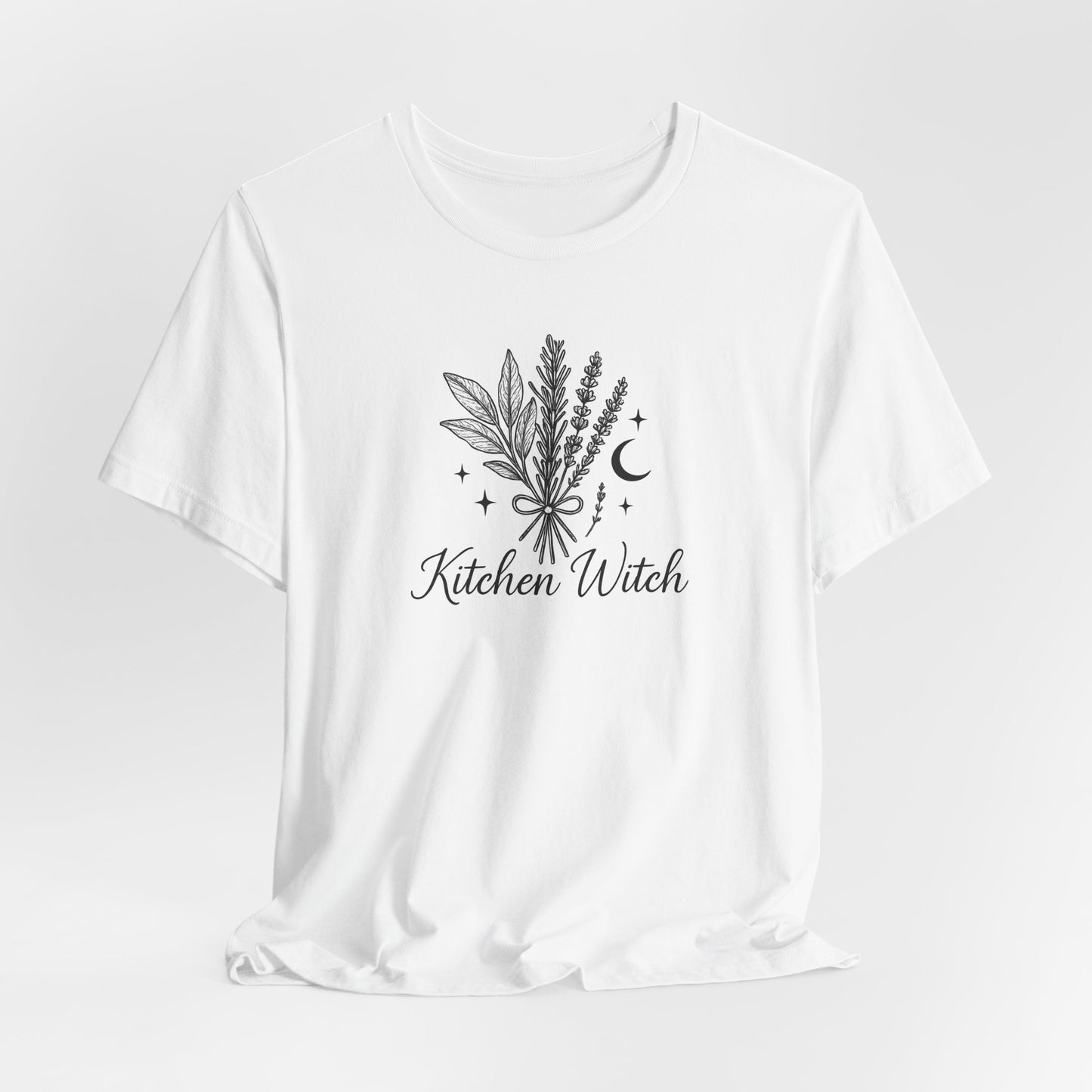 Kitchen Witch T-shirt, Crafted for those who cherish the art of kitchen witchery, this witchcraft shirt is not just clothing, it's a celebration of witchy things.