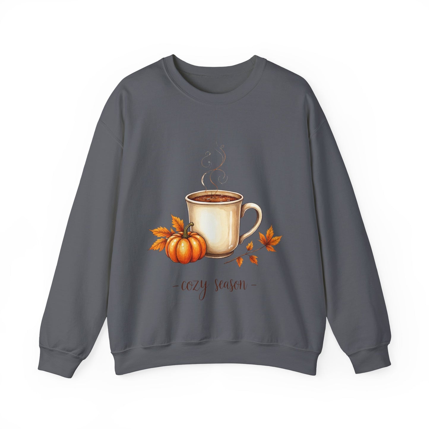 Cozy Season Sweatshirt, Perfect jumper for the cooler months with Autumn Colors giving a Cozy Autumn vibe