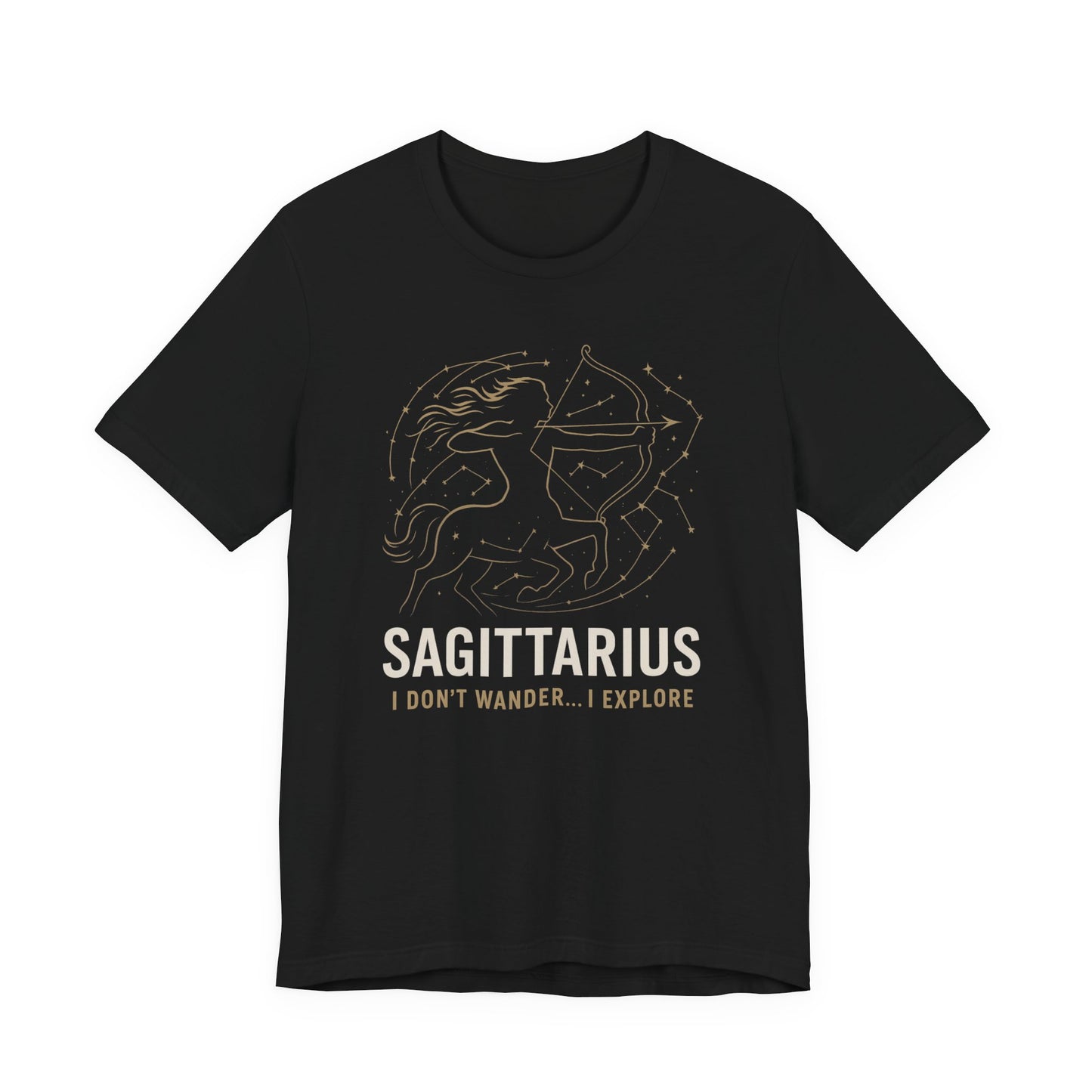 Sagittarius Astrology T-shirt, this astrology Tshirt is more than just an article of clothing—Ideal as a gift for Sagittarius friend.