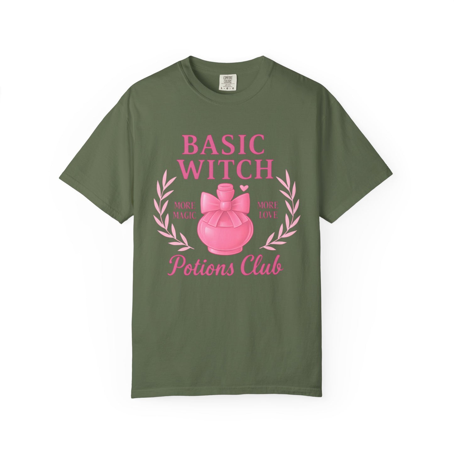 Basic Witch Potions Club Tshirt, Step into a world where magic meets comfort with the Basic Witch Potions Club T-shirt.