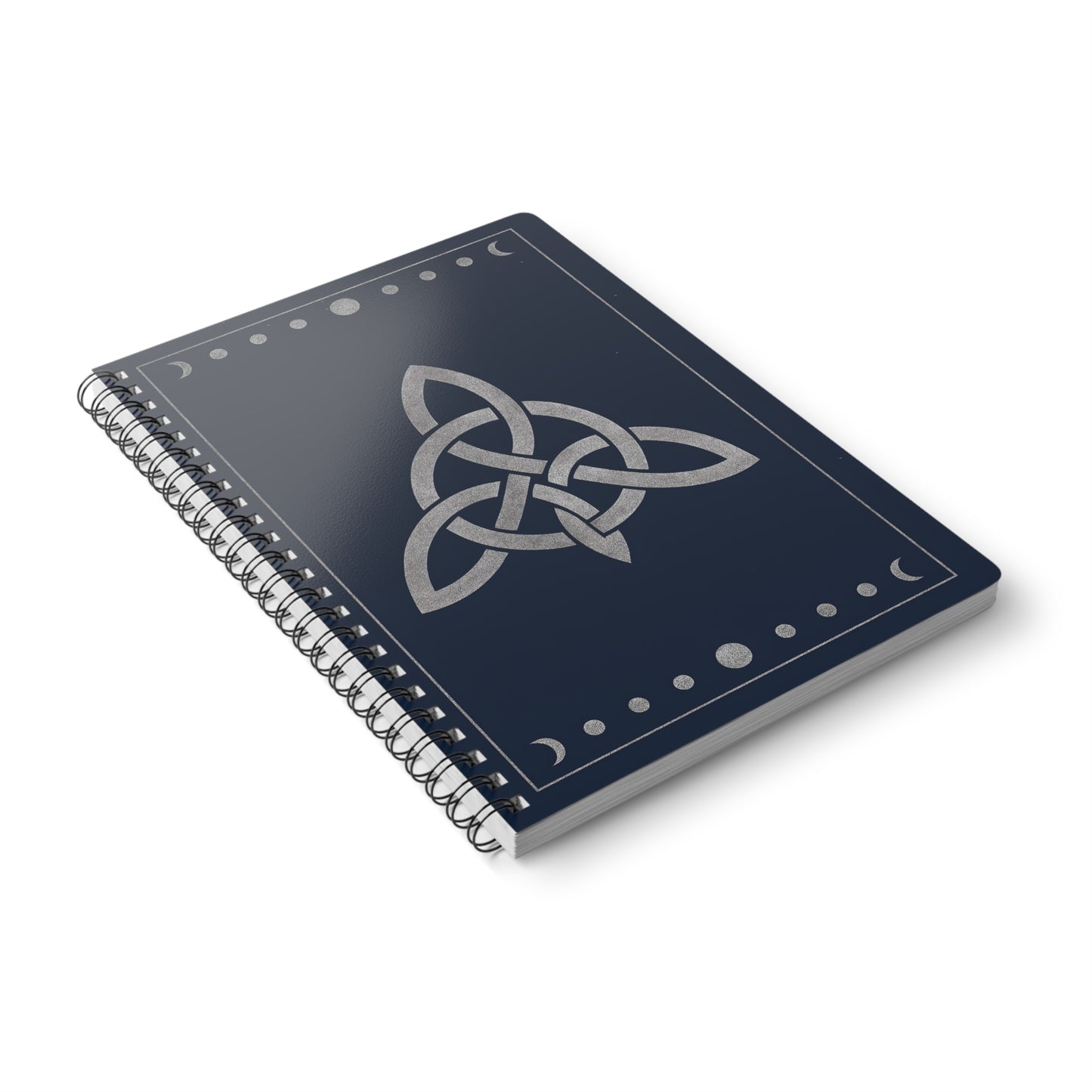 Witch's Knot Soft Notebook, This witch notebook is more than just a place for thoughts; it's your personal book of shadows, your magical grimoire.