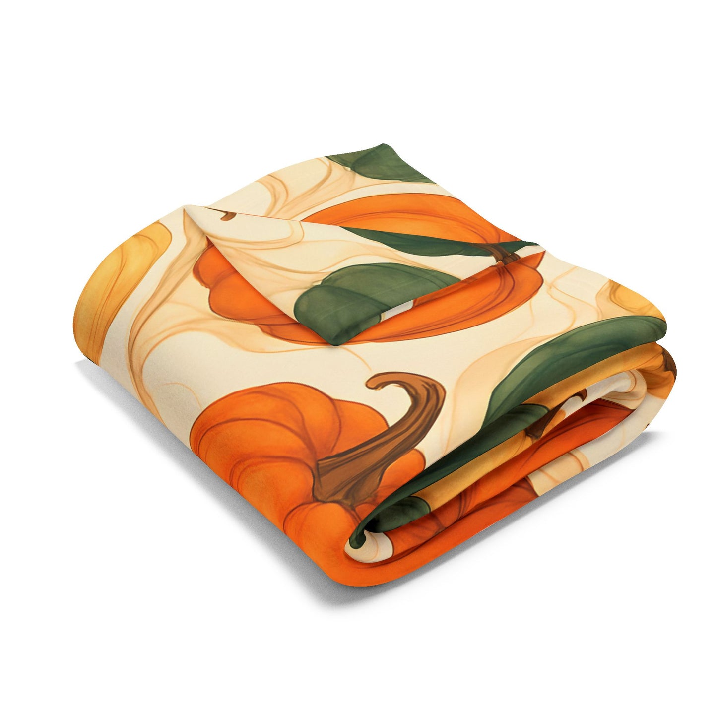 Autumnal Pumpkin Blanket Throw, Its timeless design effortlessly enhances your autumnal home decor, with its rich pumpkin hues offering a nod to nature's seasonal beauty. Whether draped over your sofa or used as a comforting autumn throw blanket.