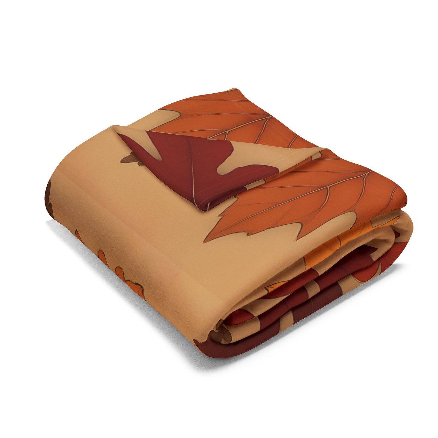 Autumn Leaves and Pumpkin Blanket, this comfy blanket is an autumn symphony for your senses. Perfect as a snuggle blanket for chilly nights or an elegant addition to your autumn decorations.