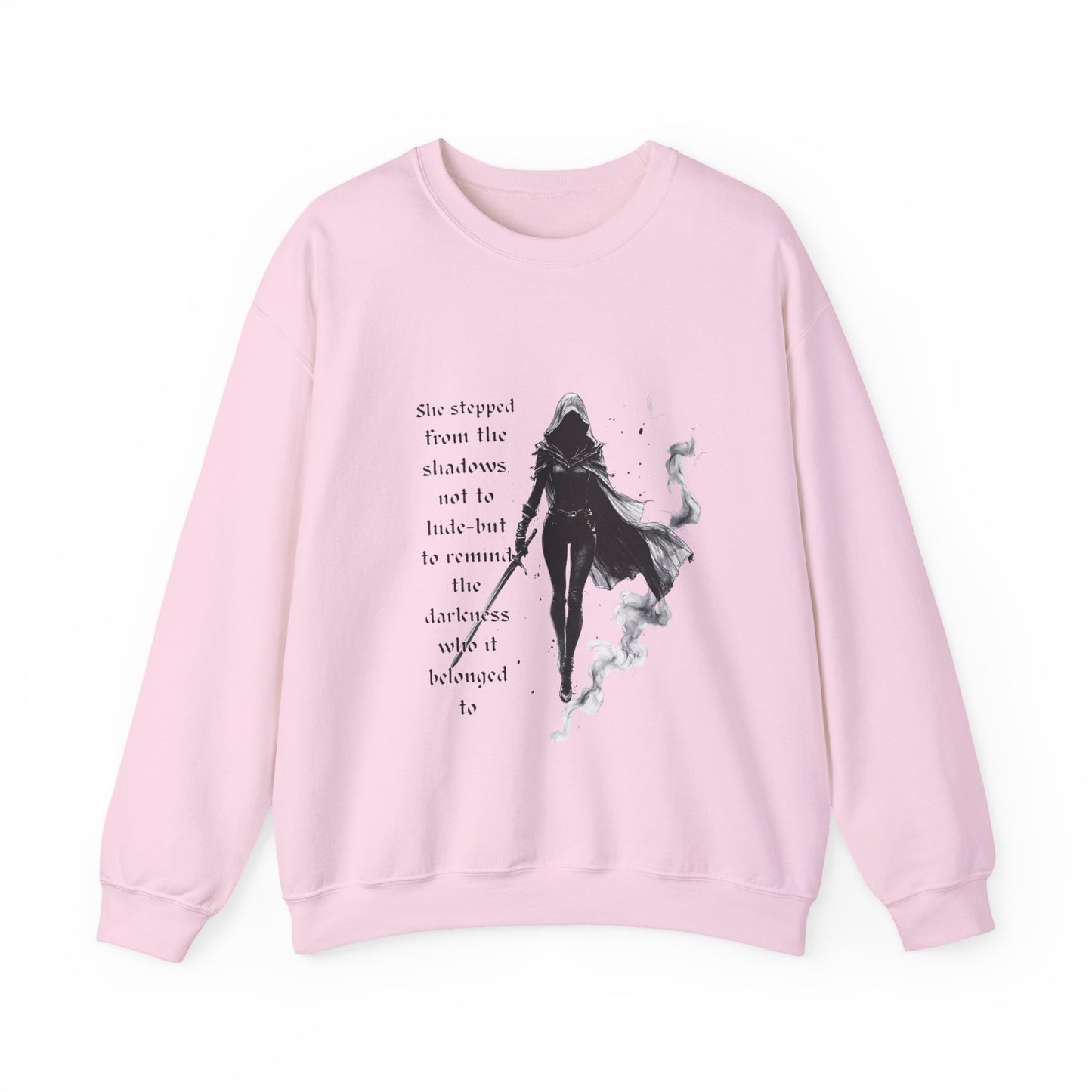 Heir of Fire Throne of Glass Sweatshirt, cozy autumn apparel for any Sarah J Maas fan. With a touch of darkness and assassin vibes.