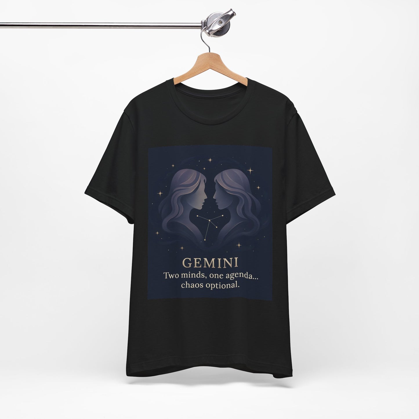 Gemini Astrology T-shirt, Whether you're treating yourself or searching for the perfect Gemini birthday gift, this zodiac t-shirt is sure to delight.