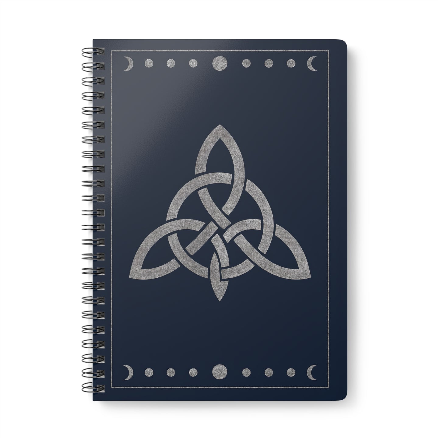 Witch's Knot Soft Notebook, This witch notebook is more than just a place for thoughts; it's your personal book of shadows, your magical grimoire.