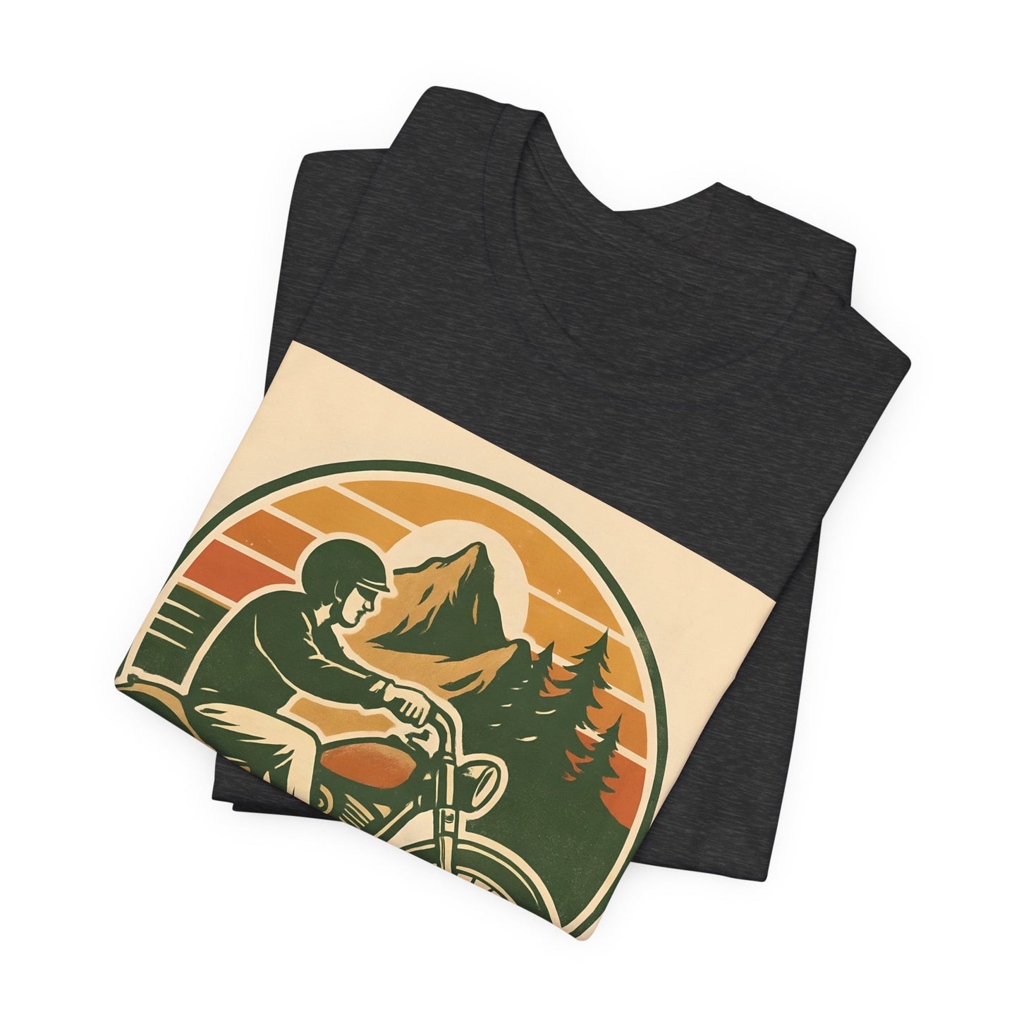 Born to Ride Forced to Work Motorcycle Shirt, This motorbike t shirt, a blend of style and comfort, is perfect for those who live and breathe the biker lifestyle.cycle apparel.