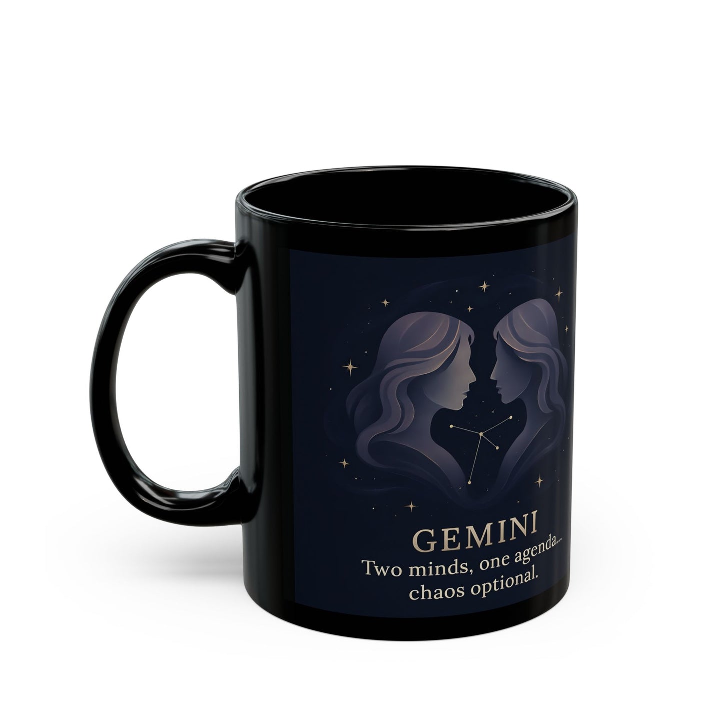 Gemini Astrology Mug, it's the ideal Gemini birthday gift, melding the allure of their horoscope with the practical elegance of a Gemini coffee cup.