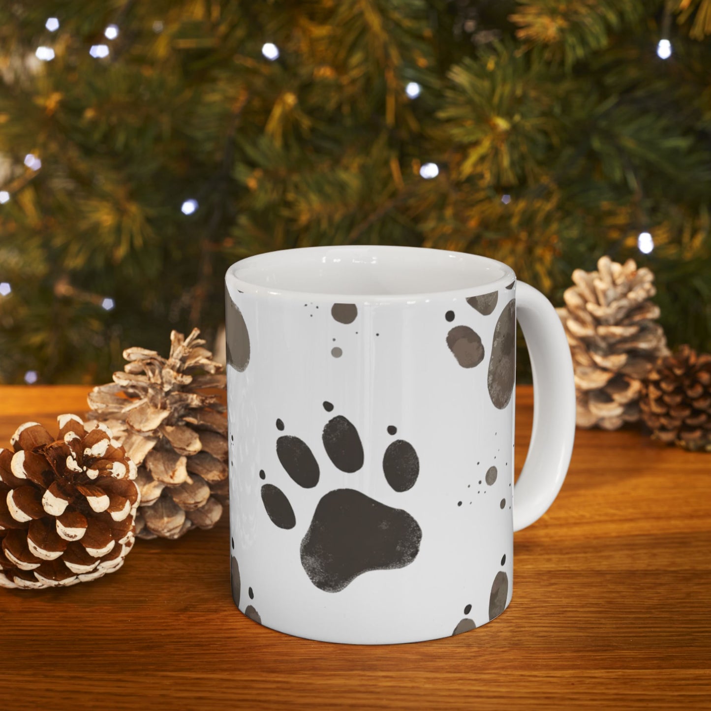 Muddie Paw Print Ceramic Mug | Pet Lover Gift, Dog Lover Mug, perfect Pet inspired Gift.