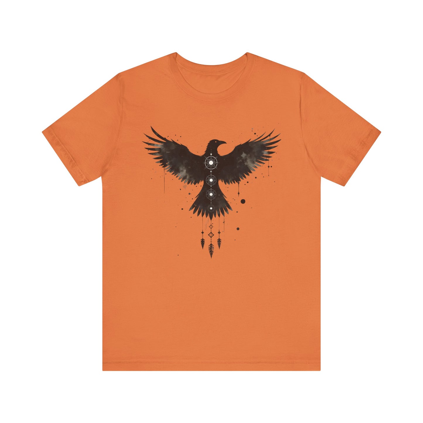 Viking Raven T-shirt, Embrace the spirit of Norse mythology with our Viking Raven T-shirt. This raven shirt captures the essence of Viking art.