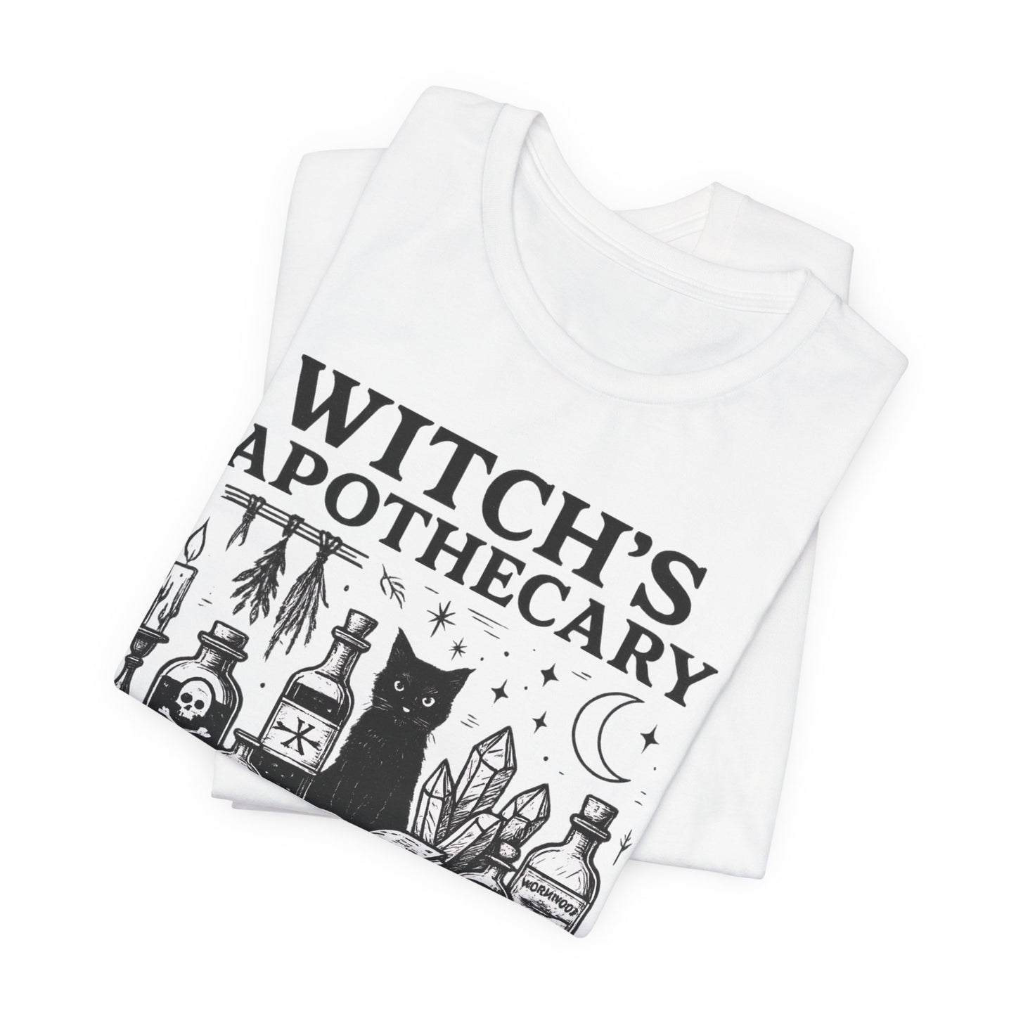 Witch's Apothecary Shirt 1692, Salem Apothecary Tee,this Salem shirt is perfect for those who embrace all things witchy and magical.