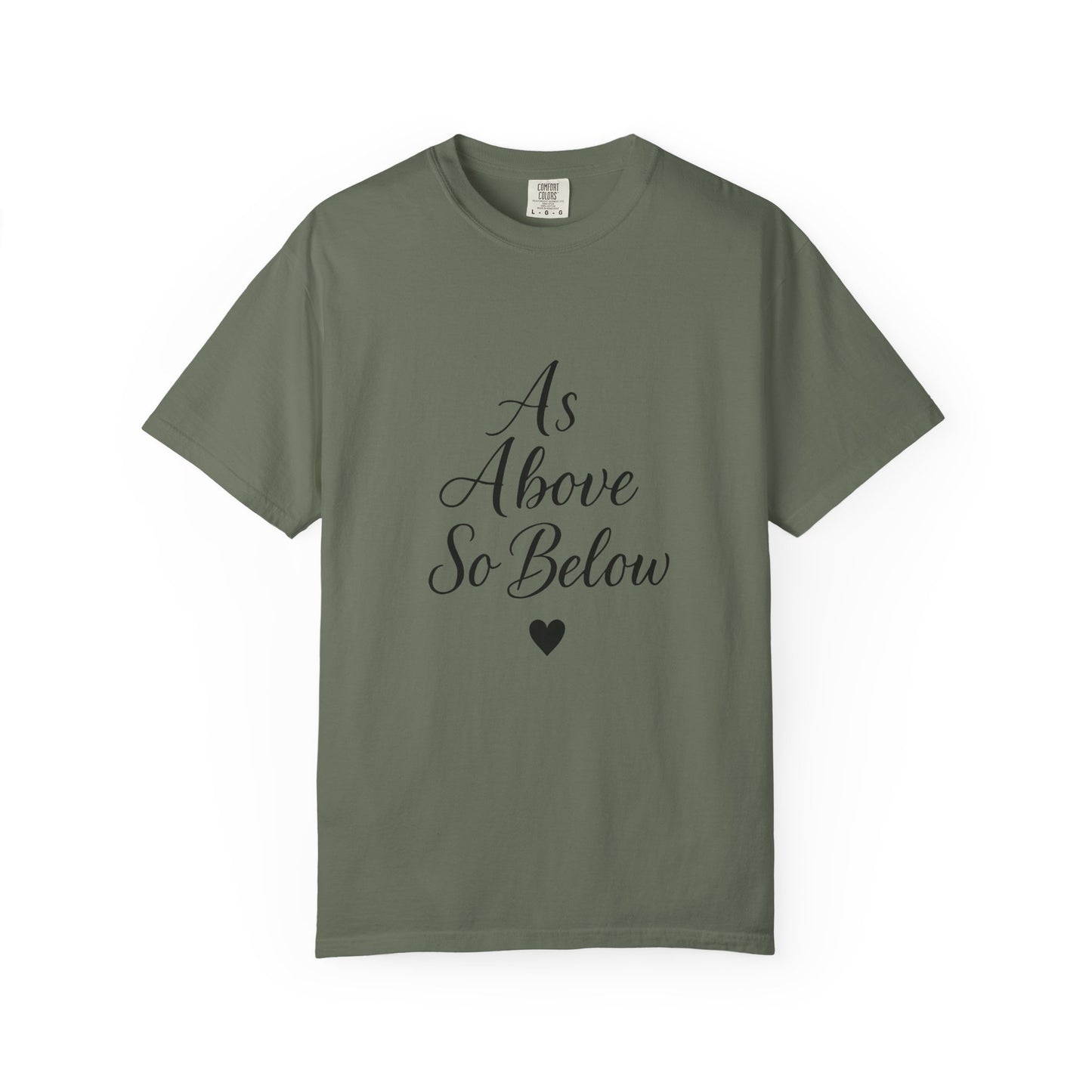 As Above So Below T-shirt, Embrace the celestial vibes infused in this spiritual tee, where the ancient secrets of pagan clothing meet the modern allure of witchy clothes.