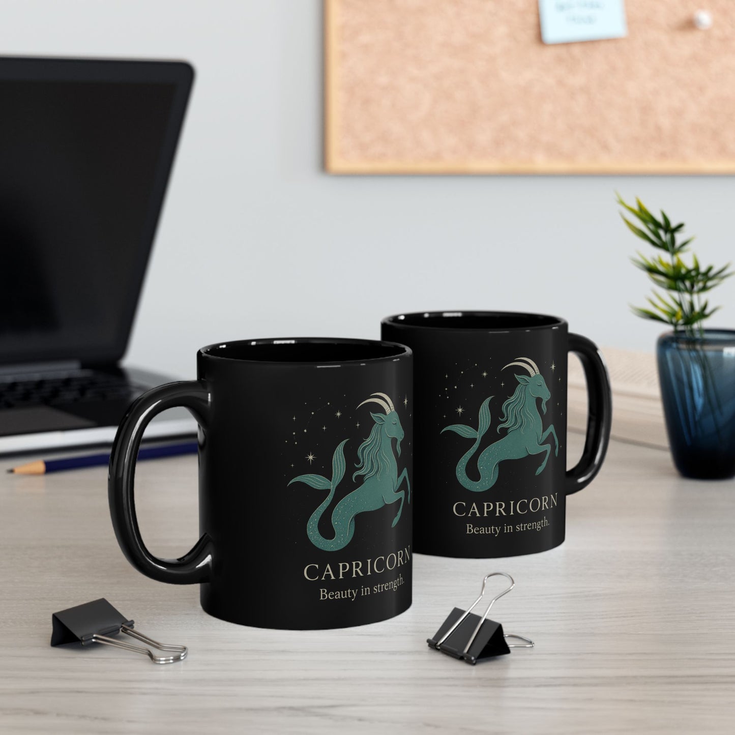 Capricorn Astrology Mug, an ideal Capricorn gift for birthdays or any special occasion.