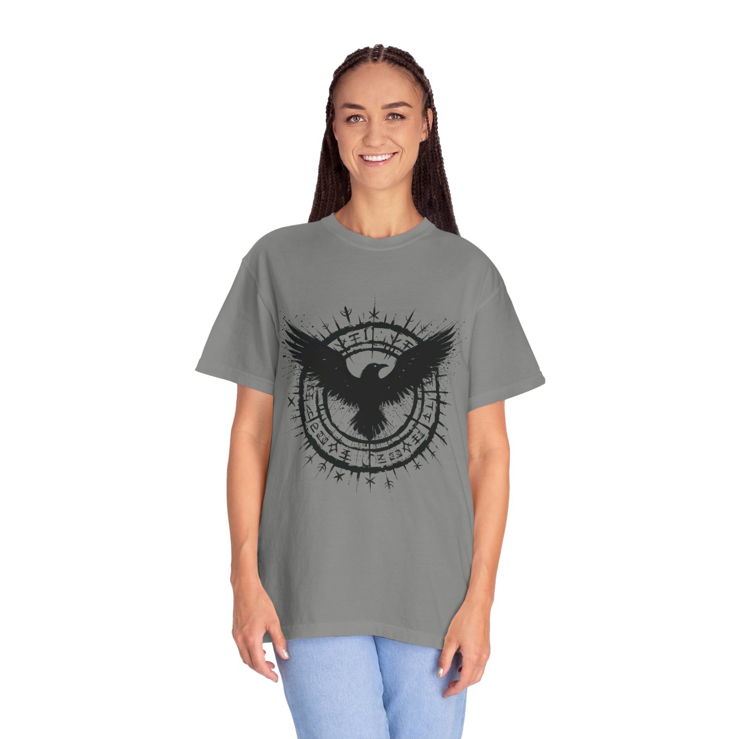Raven Shirt, comfort colors viking clothing, witchy things.