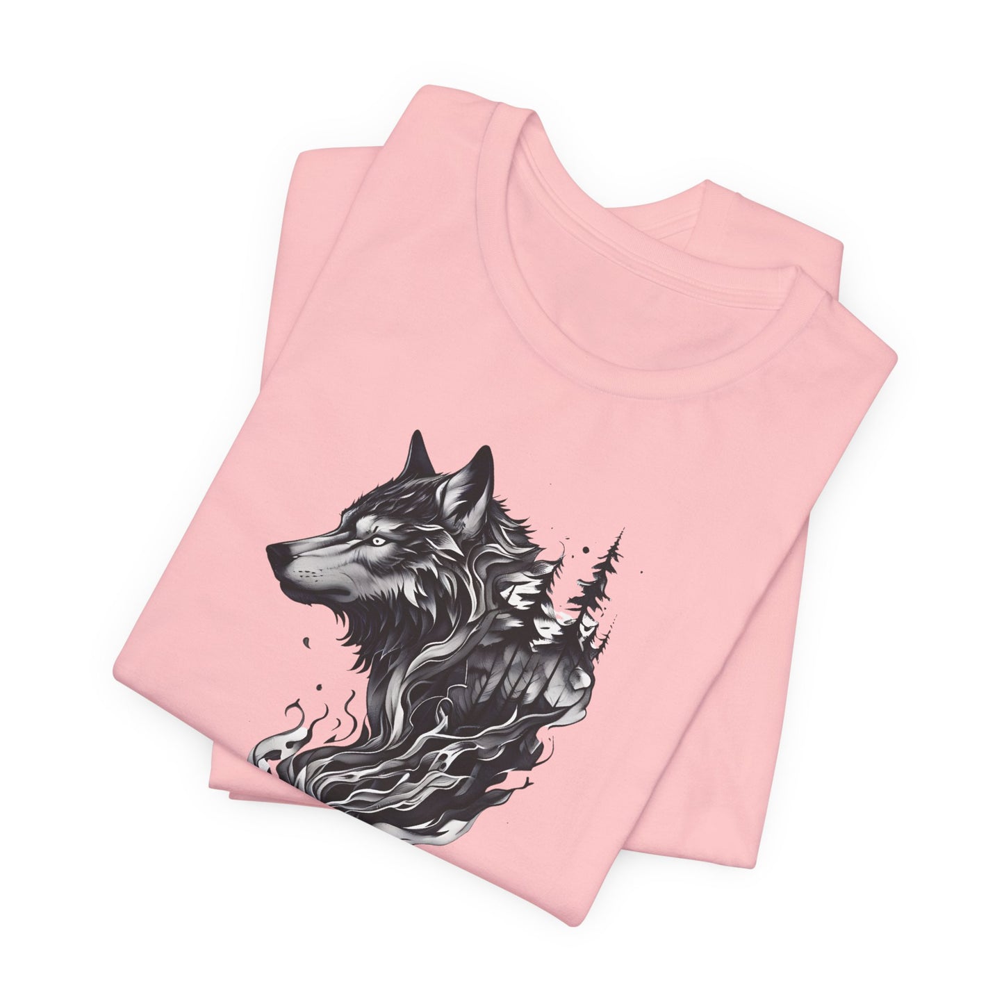 Wild Spirit Wolf Tee - Unisex, Gothic Streetwear, Alternative Clothing, grunge