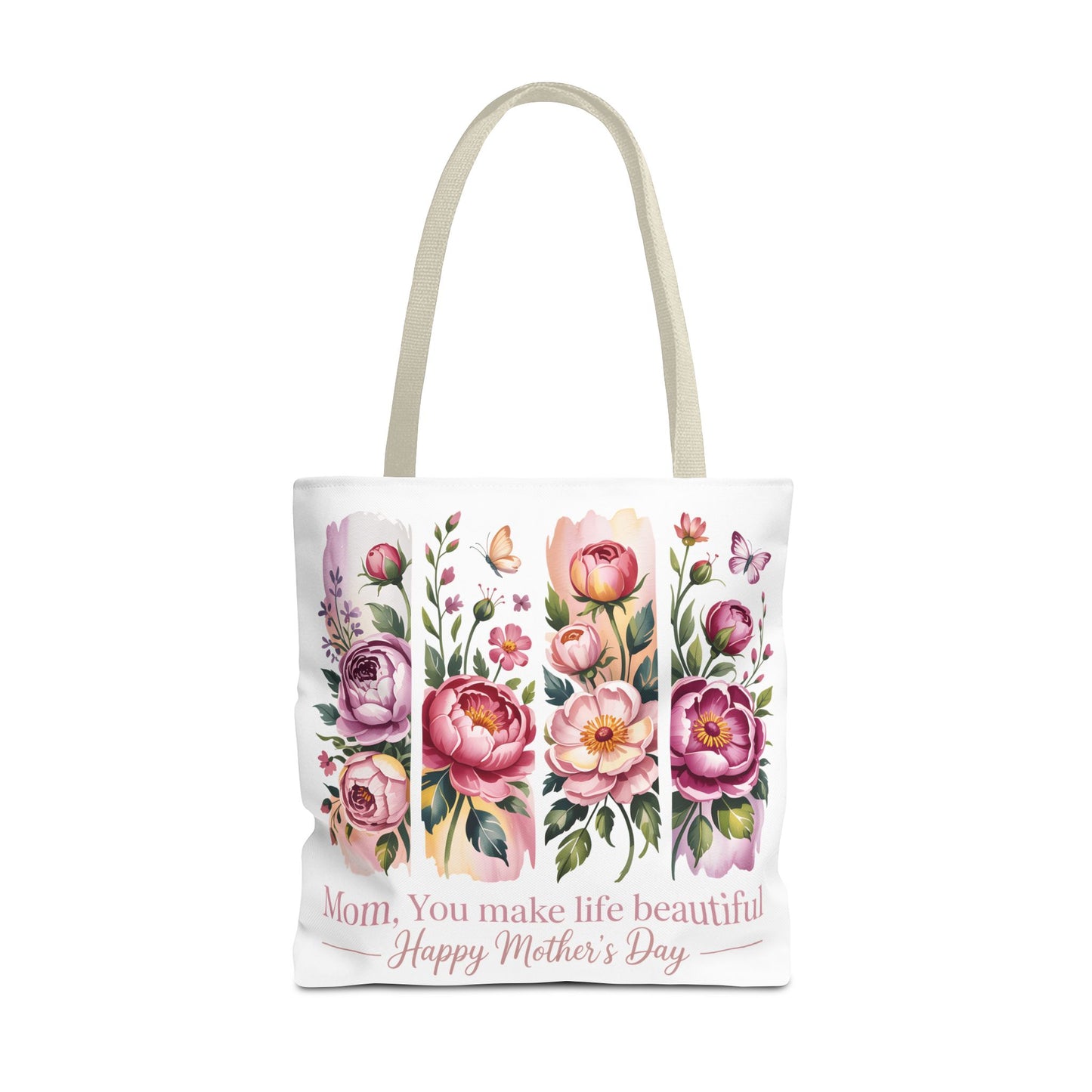mom tote bag, mothers day gift reusable tote bag