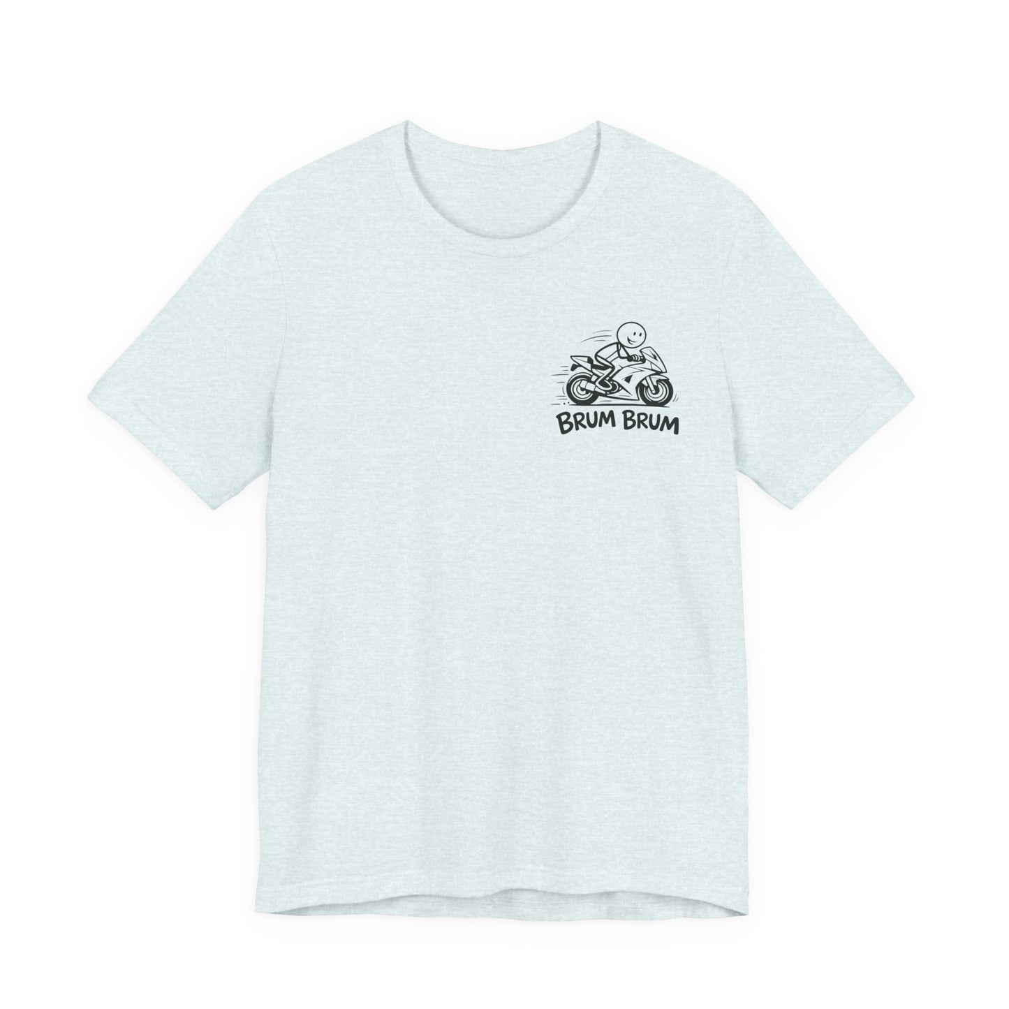 Brum Brum Cotton biker shirt, streetwear tee, biker apparel, motorcycle gift.
