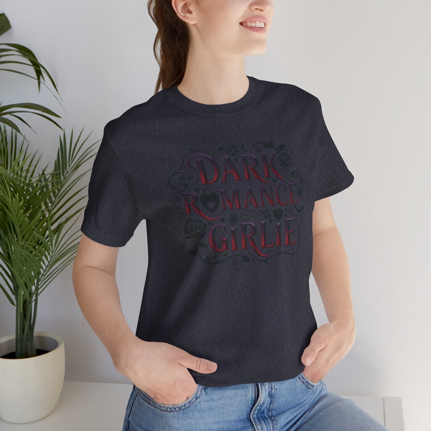 Dark Romance Girlie T-Shirt | book lover shirt