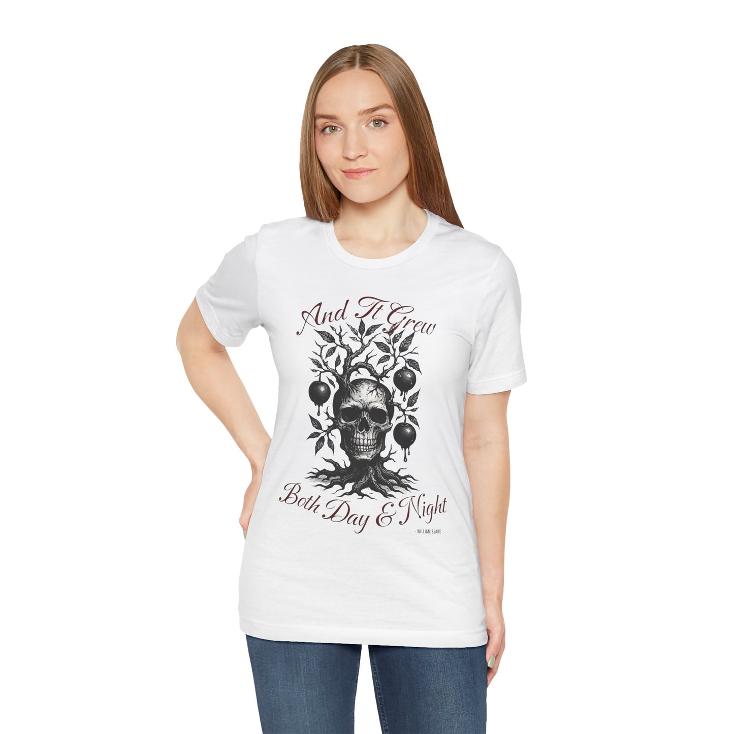 William Blake and It Grew Both Day and Night Shirt, Poet Shirt, Poetry Lover Gift,William Blake Art,Literature Shirt.