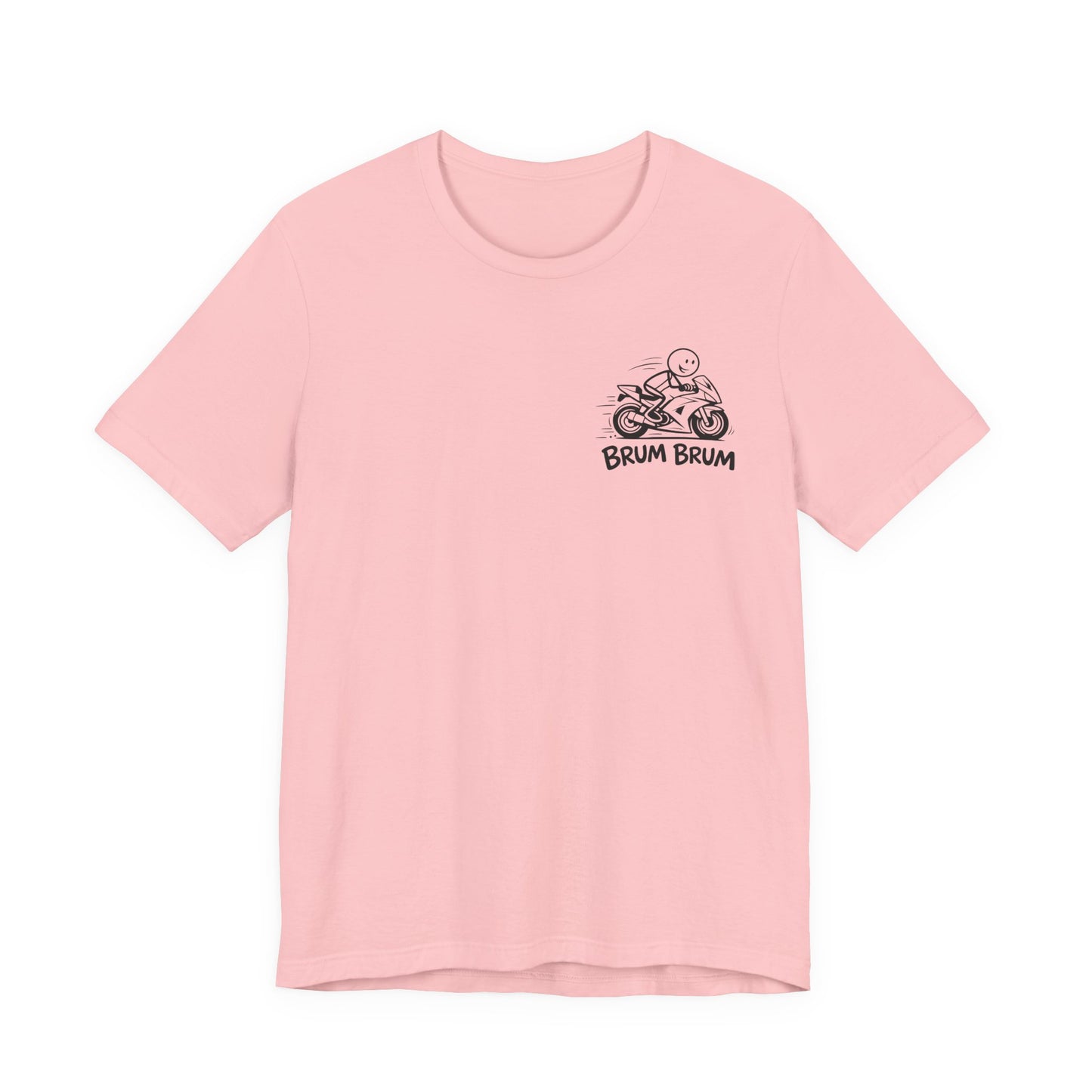 Brum Brum Cotton biker shirt, streetwear tee, biker apparel, motorcycle gift.