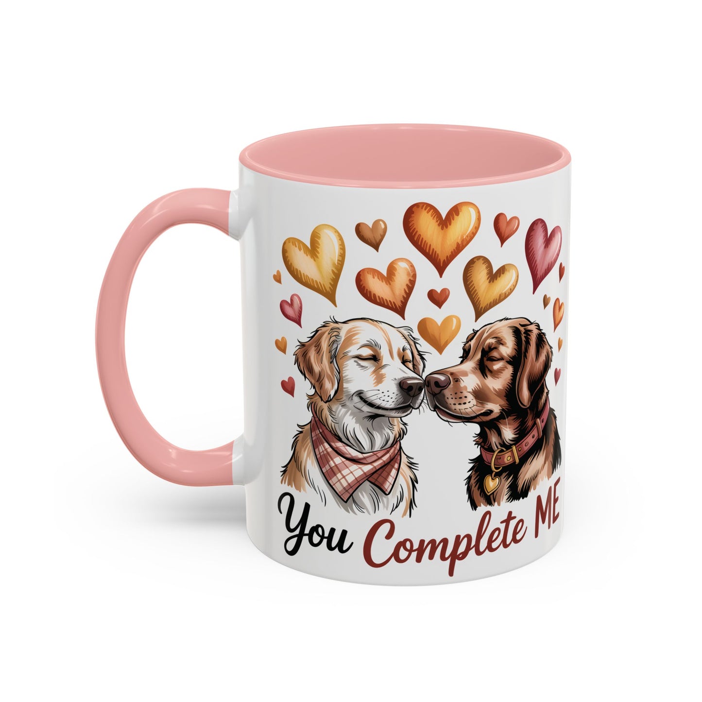 You Complete Me Mug | Cute Dog Lover Gift | Valentines Day Gift for Wife Husband |