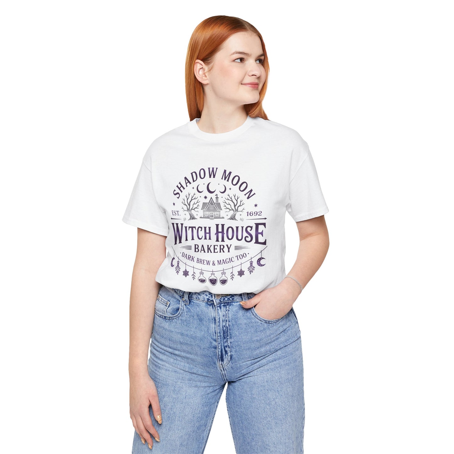 Witches House T-Shirt • Cottage Witch Graphic Tee • Magical Witch House Shirt • Occult Witchy Top • Witch Gift Unisex Style
