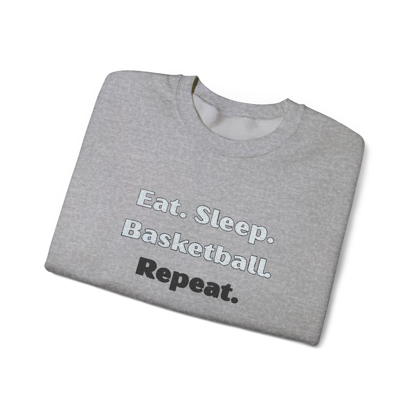 Embroidered pullover, basketball sweatshirt, game day shirt, team spirit top, sports lover gift, Custom Sweater,