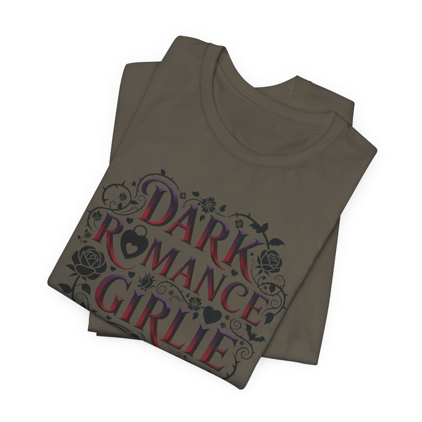 Dark Romance Girlie T-Shirt | book lover shirt