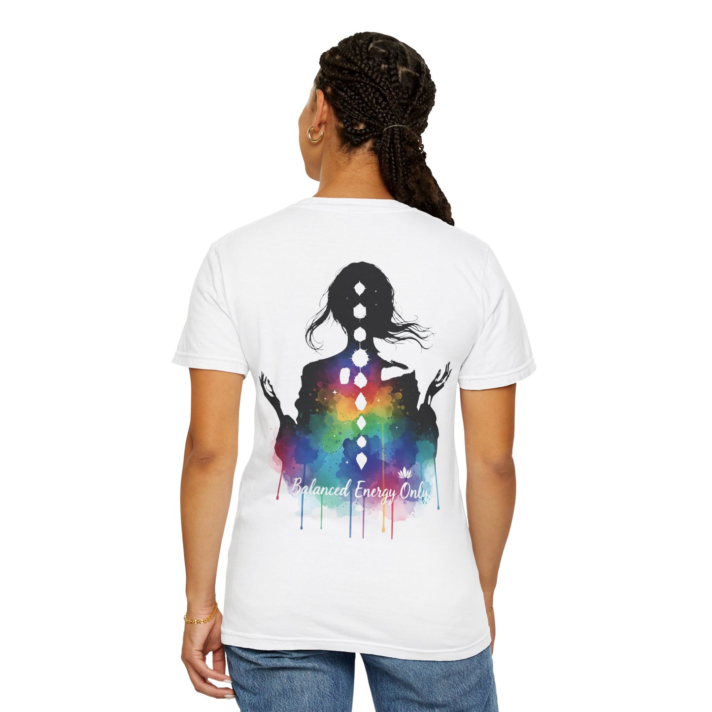 Yoga Meditation T-Shirt | Chakra Energy Tee | Mindfulness Spiritual Graphic Shirt