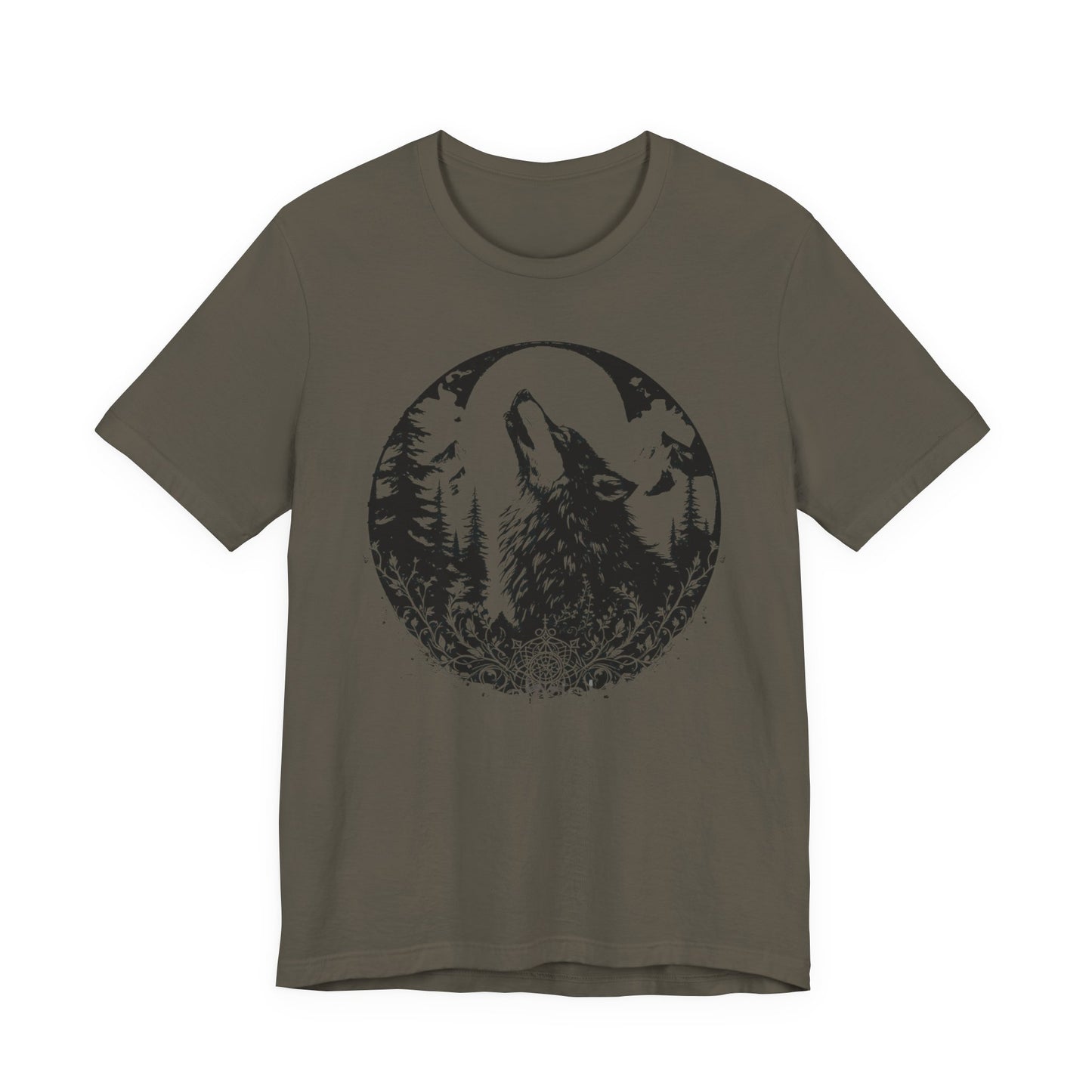 Wolf Graphic Shirt, wilderness tee, alt gifts for her, 90s grunge top.