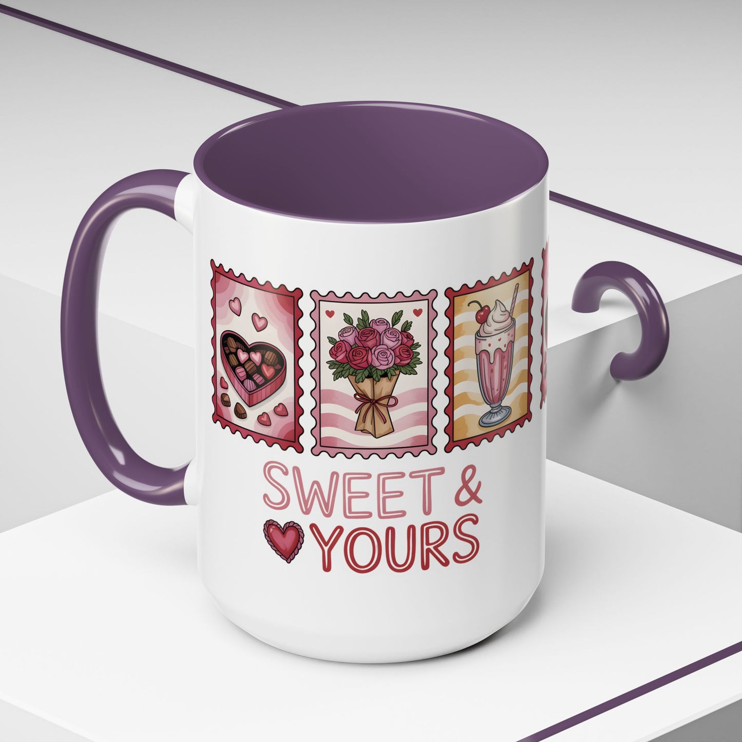 Ceramic valentine gift, Valentines day cup,  wife gift ideas, anniversary mug.