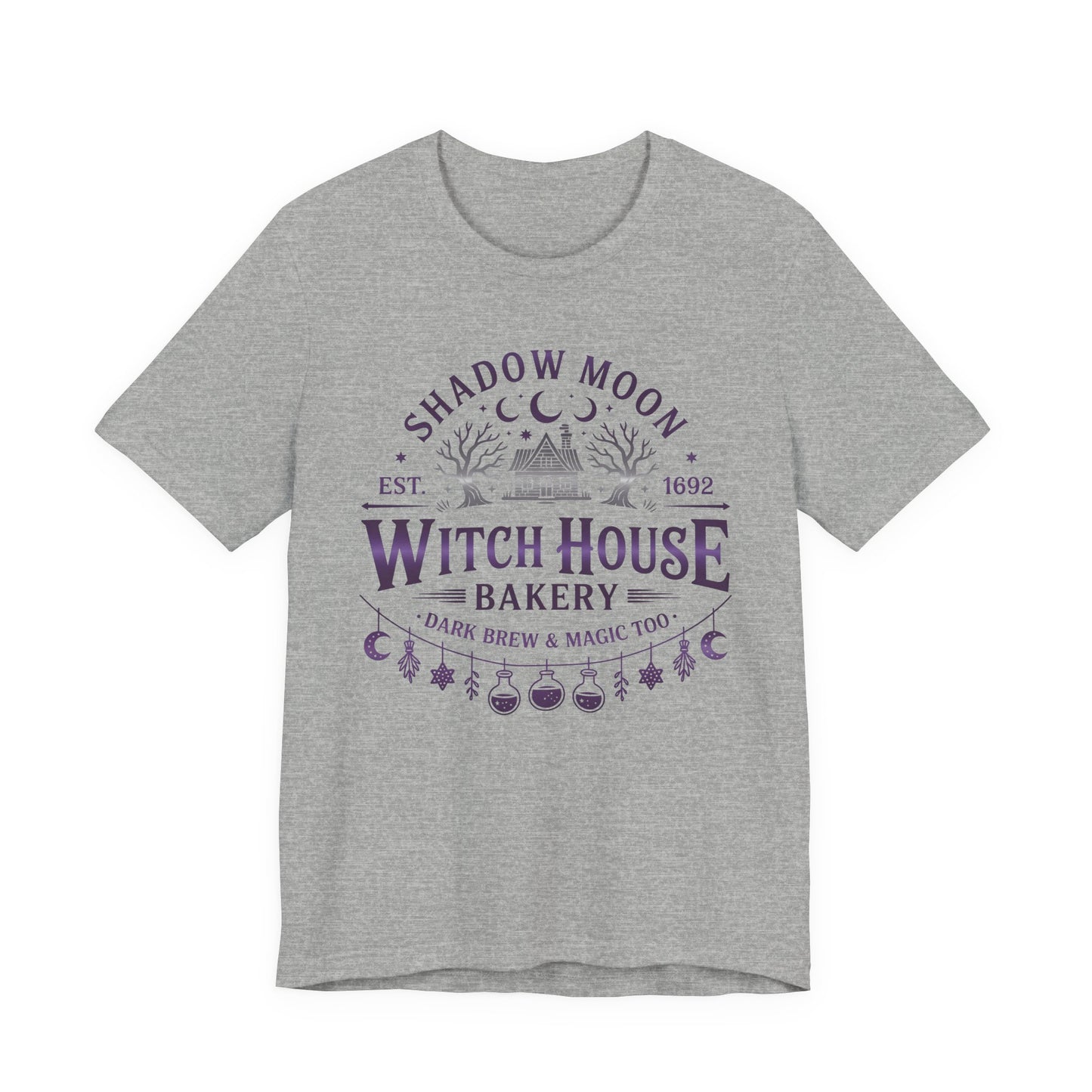 Witches House T-Shirt • Cottage Witch Graphic Tee • Magical Witch House Shirt • Occult Witchy Top • Witch Gift Unisex Style