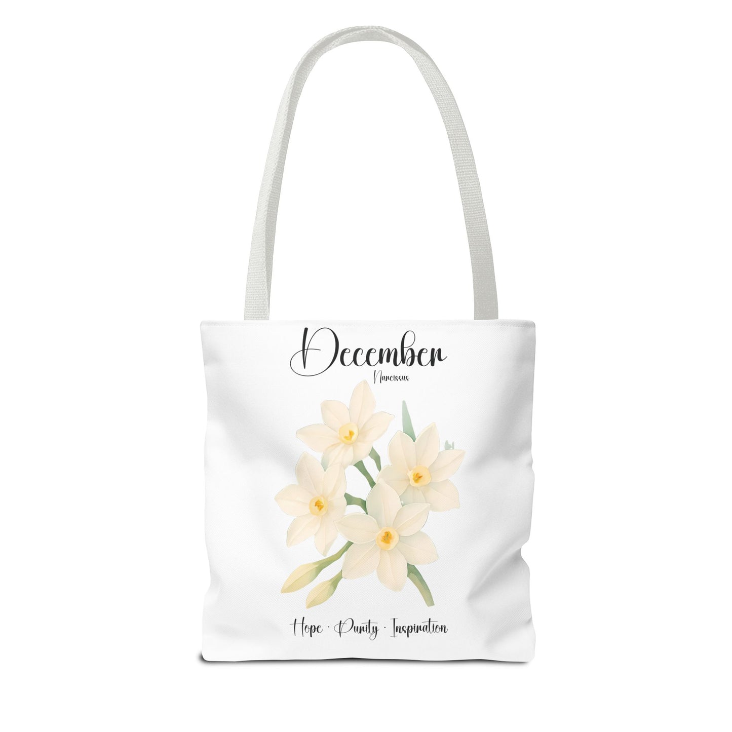 Personlized Birth Month Flower Tote Bag, Botanical Aesthetic Canvas Tote Bag, Bestfriend Gift