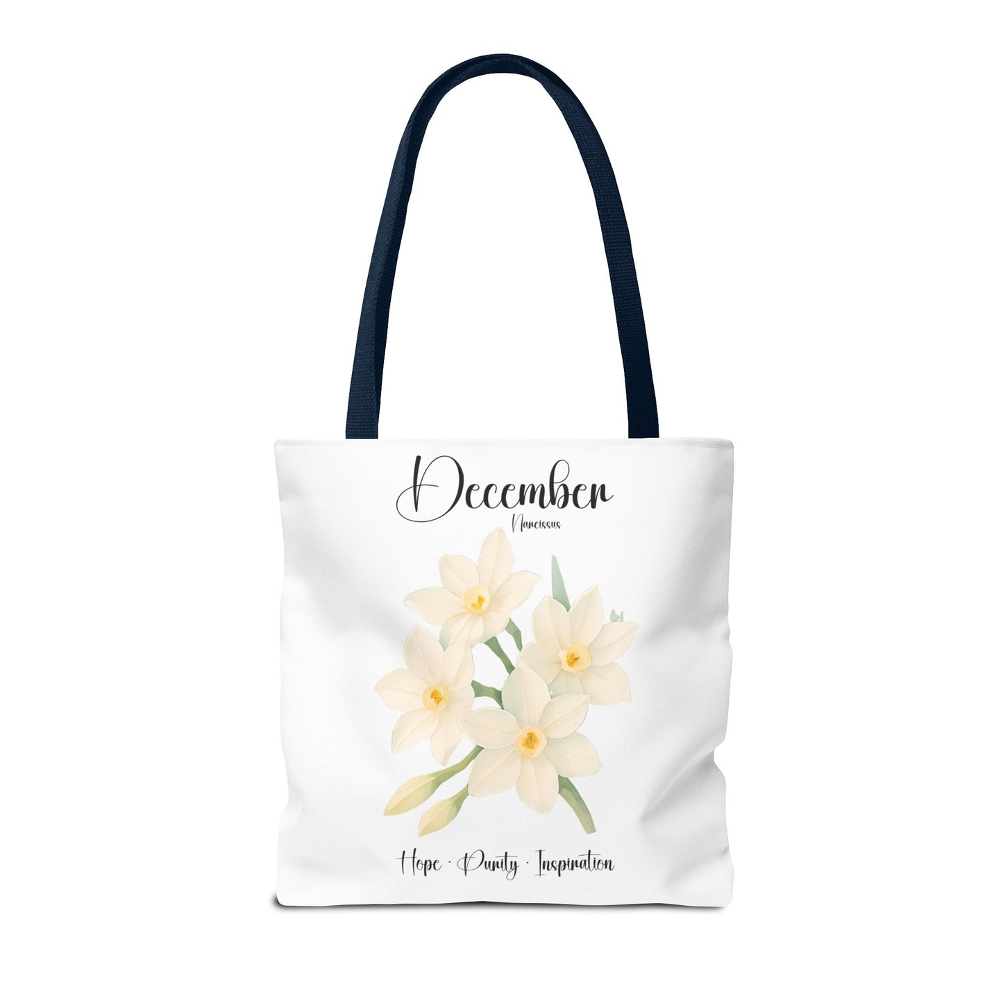 Personlized Birth Month Flower Tote Bag, Botanical Aesthetic Canvas Tote Bag, Bestfriend Gift