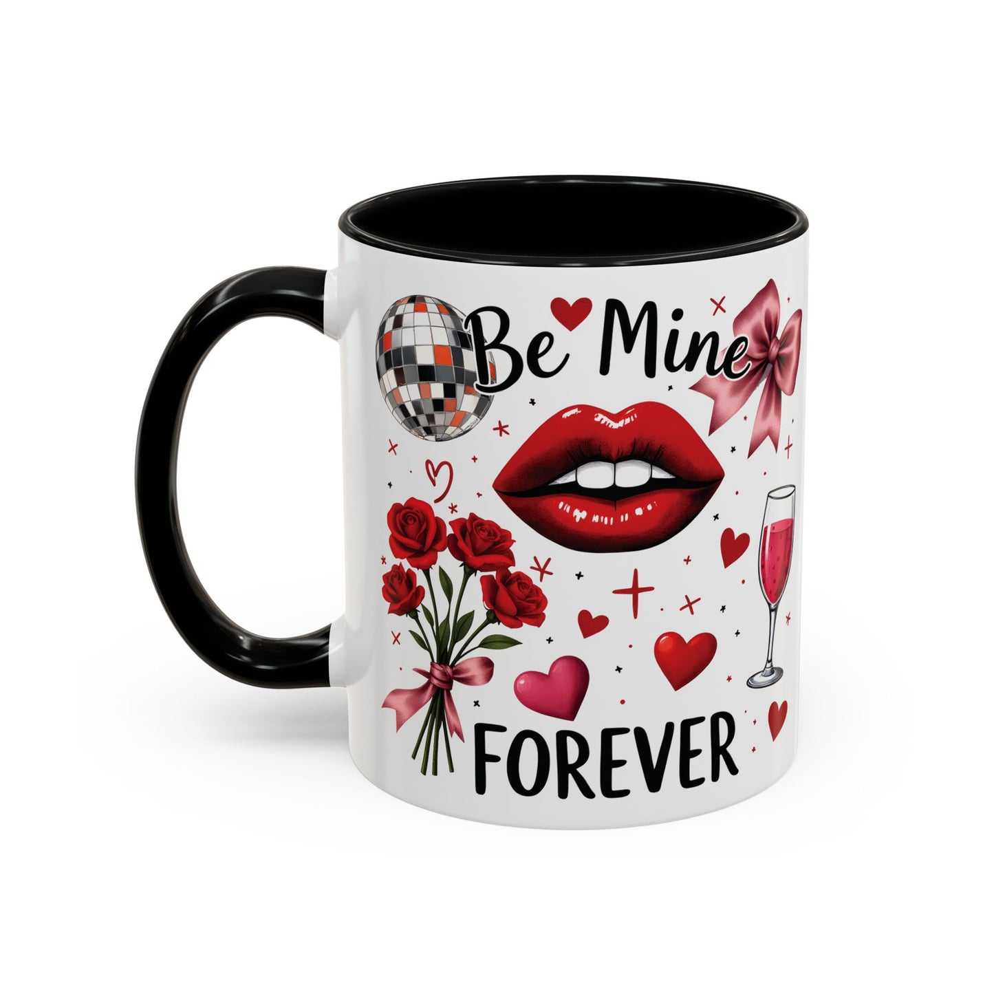 Ceramic valentine gift, Valentines day cup,  wife gift ideas, anniversary mug.