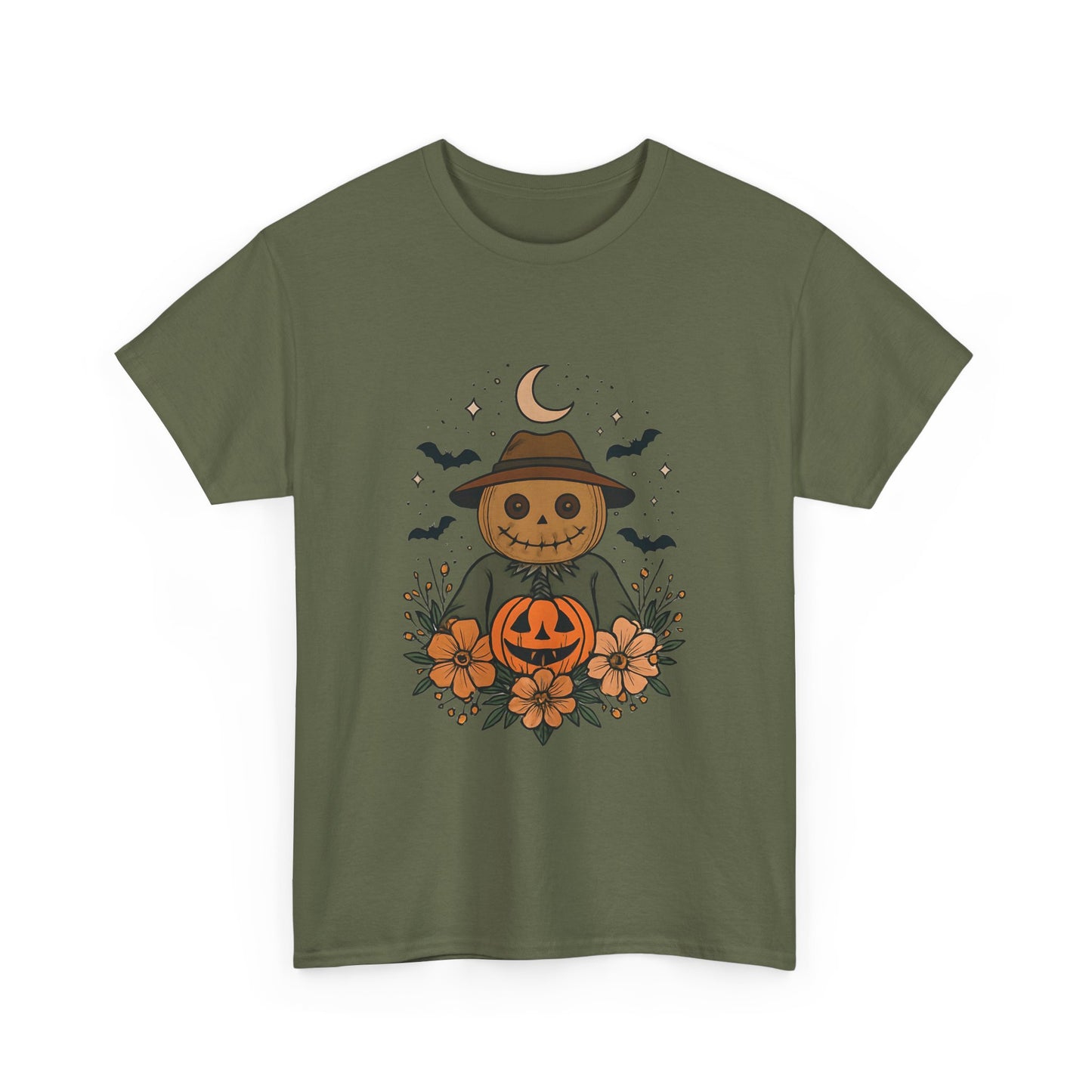 Halloween Scarecrow Tee, This t-shirt is a great gift for friends and family who love the autumn season and enjoy participating in harvest festivals or Halloween parties