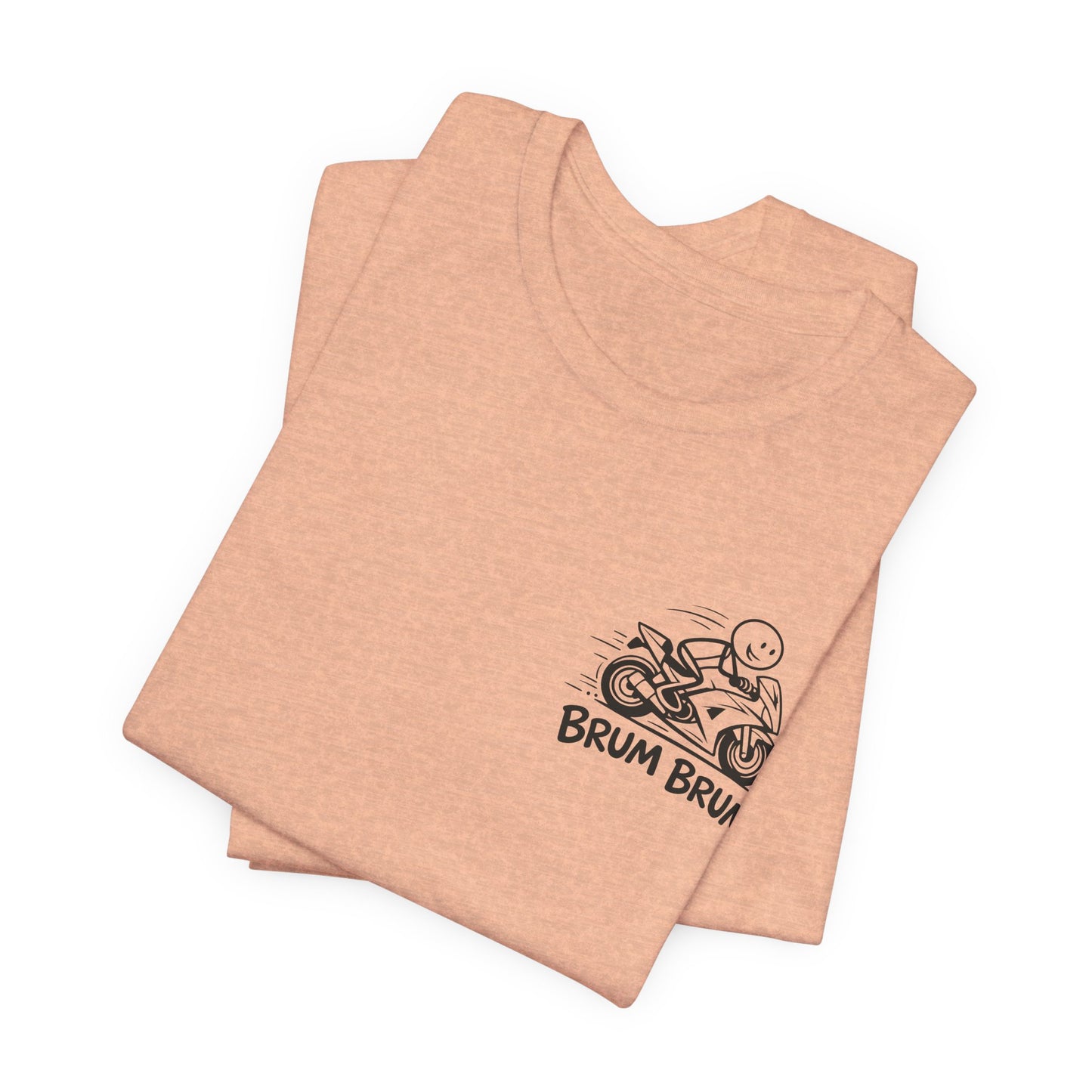Brum Brum Cotton biker shirt, streetwear tee, biker apparel, motorcycle gift.