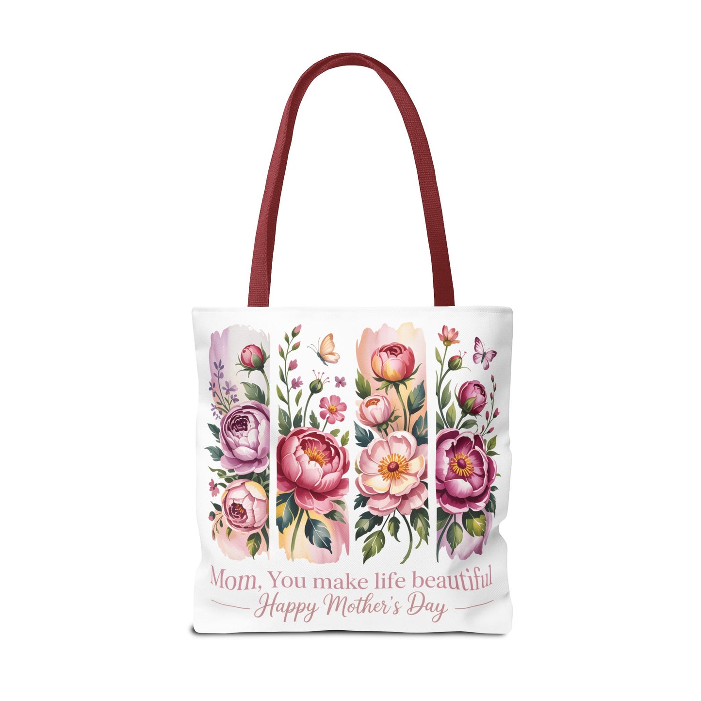 mom tote bag, mothers day gift reusable tote bag
