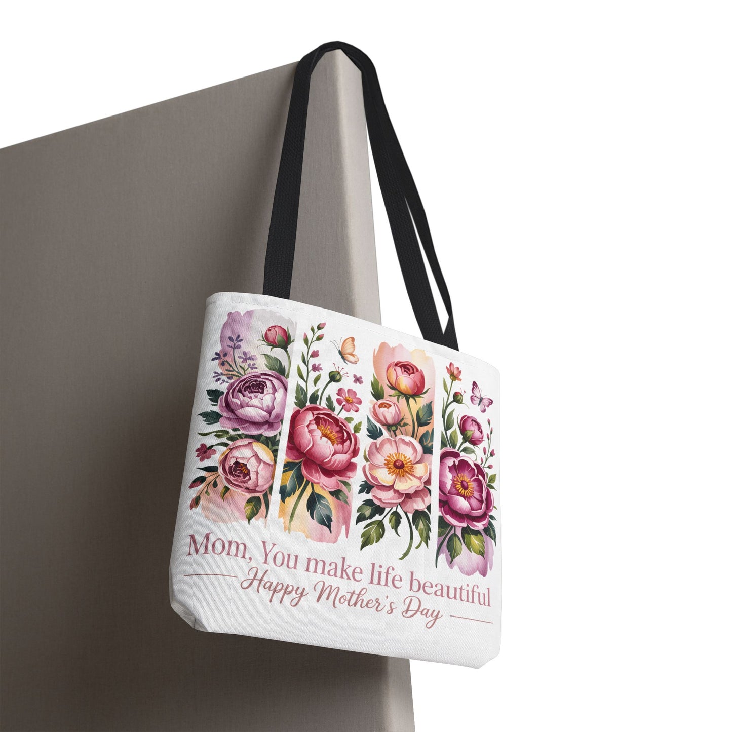 mom tote bag, mothers day gift reusable tote bag