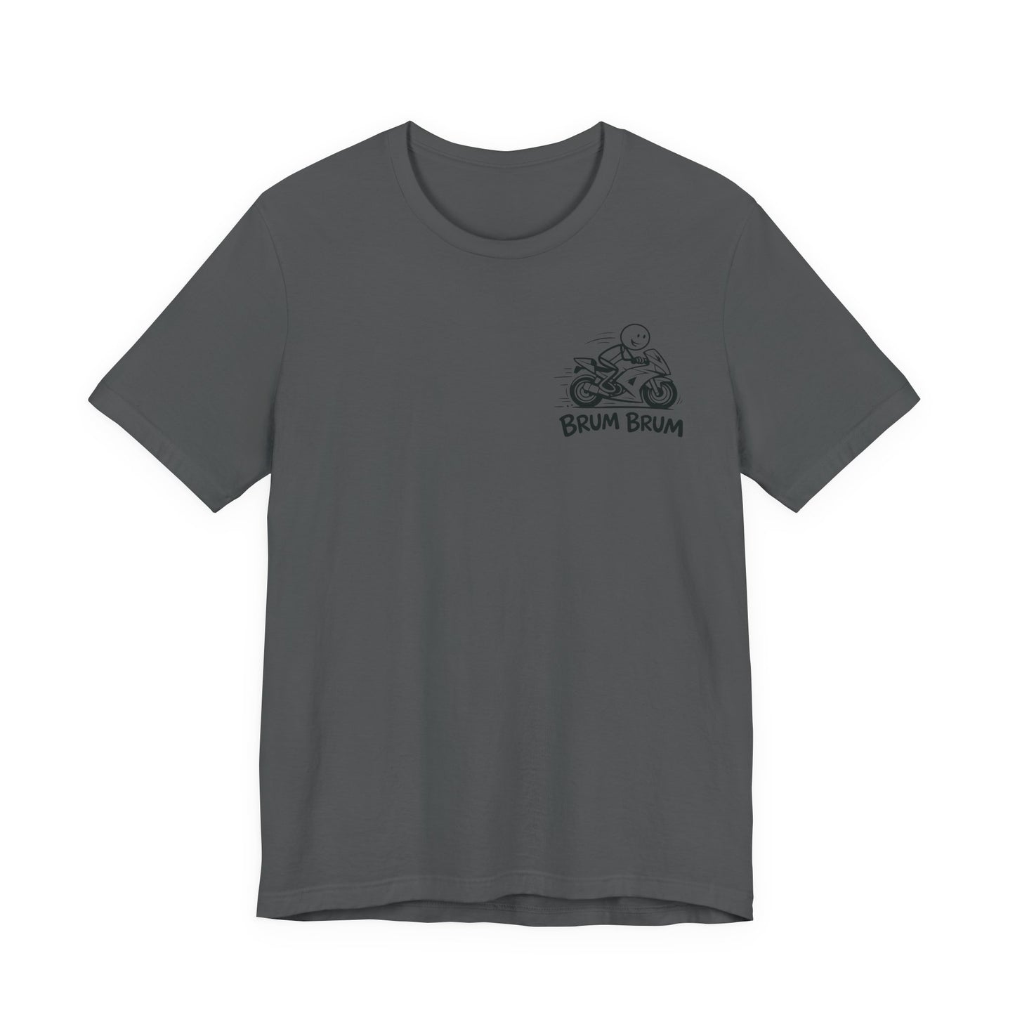 Brum Brum Cotton biker shirt, streetwear tee, biker apparel, motorcycle gift.