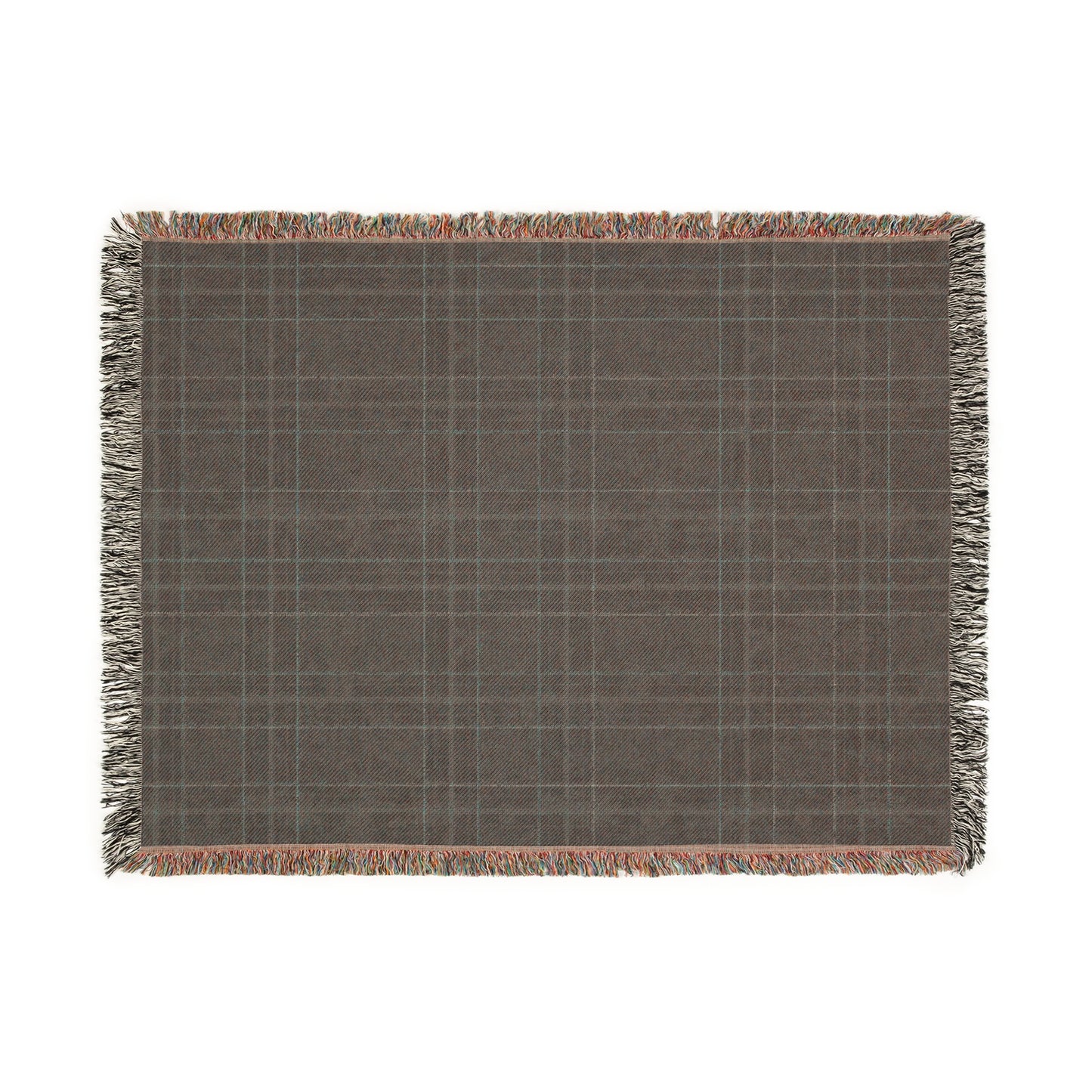 Woven Blanket, Warm Throw for Couch, Stylish Plaid Design, Cozy Home Decor