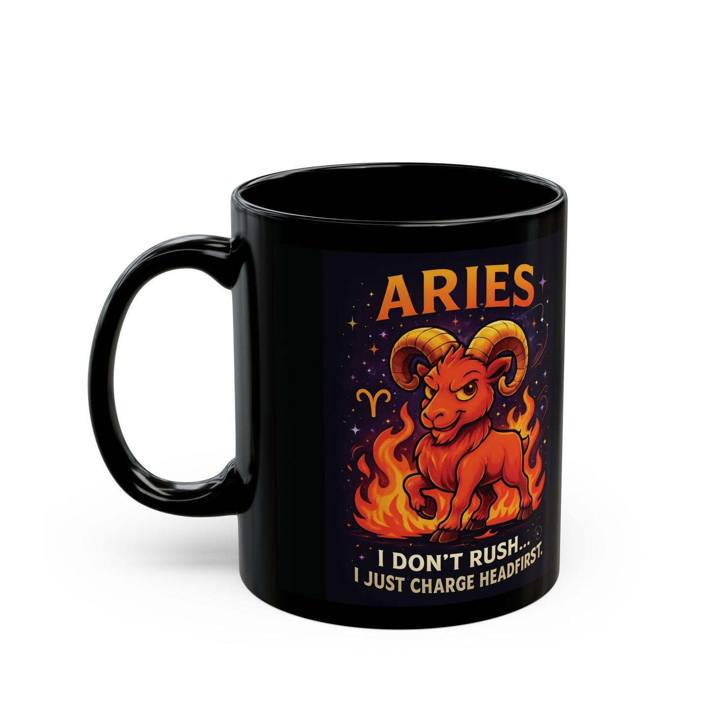 Aries Astrology Mug, Designed as the perfect Aries birthday gift, this zodiac mug combines bold design with practicality,