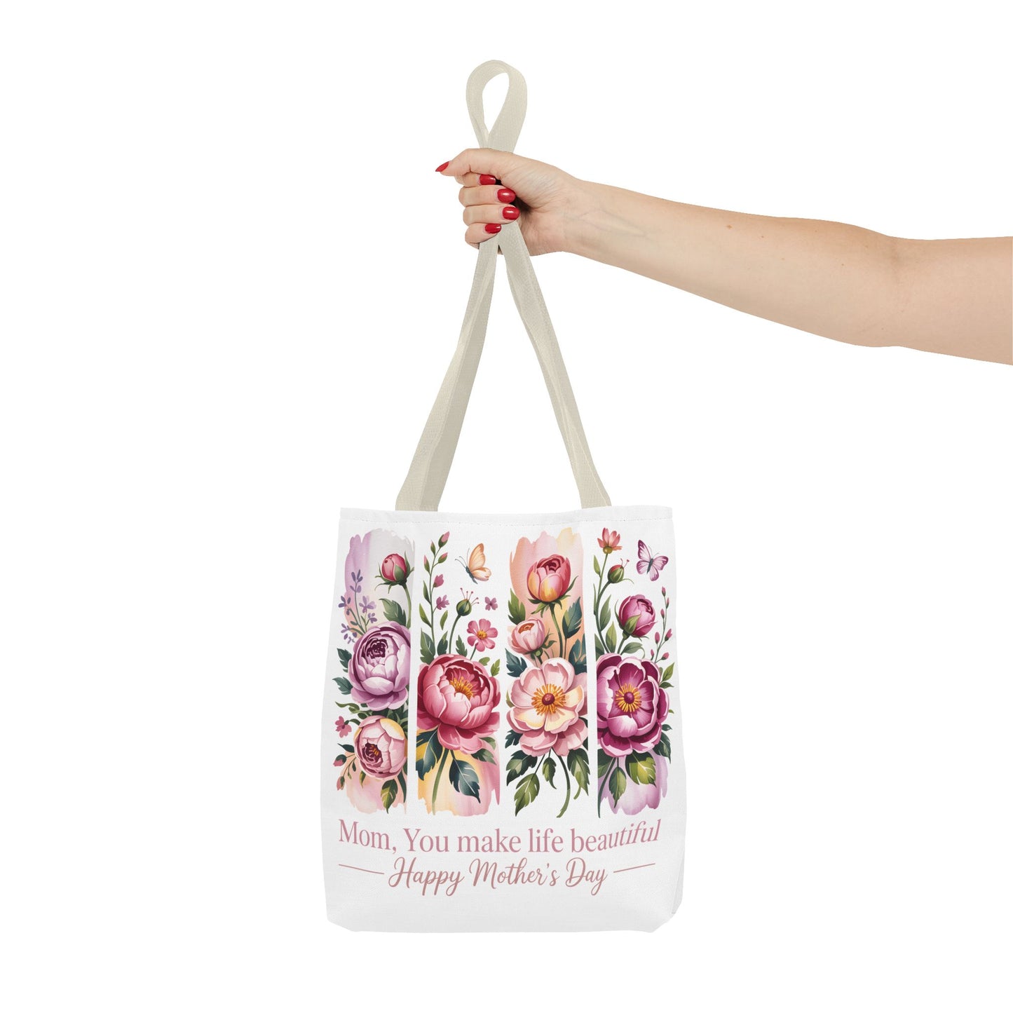 mom tote bag, mothers day gift reusable tote bag