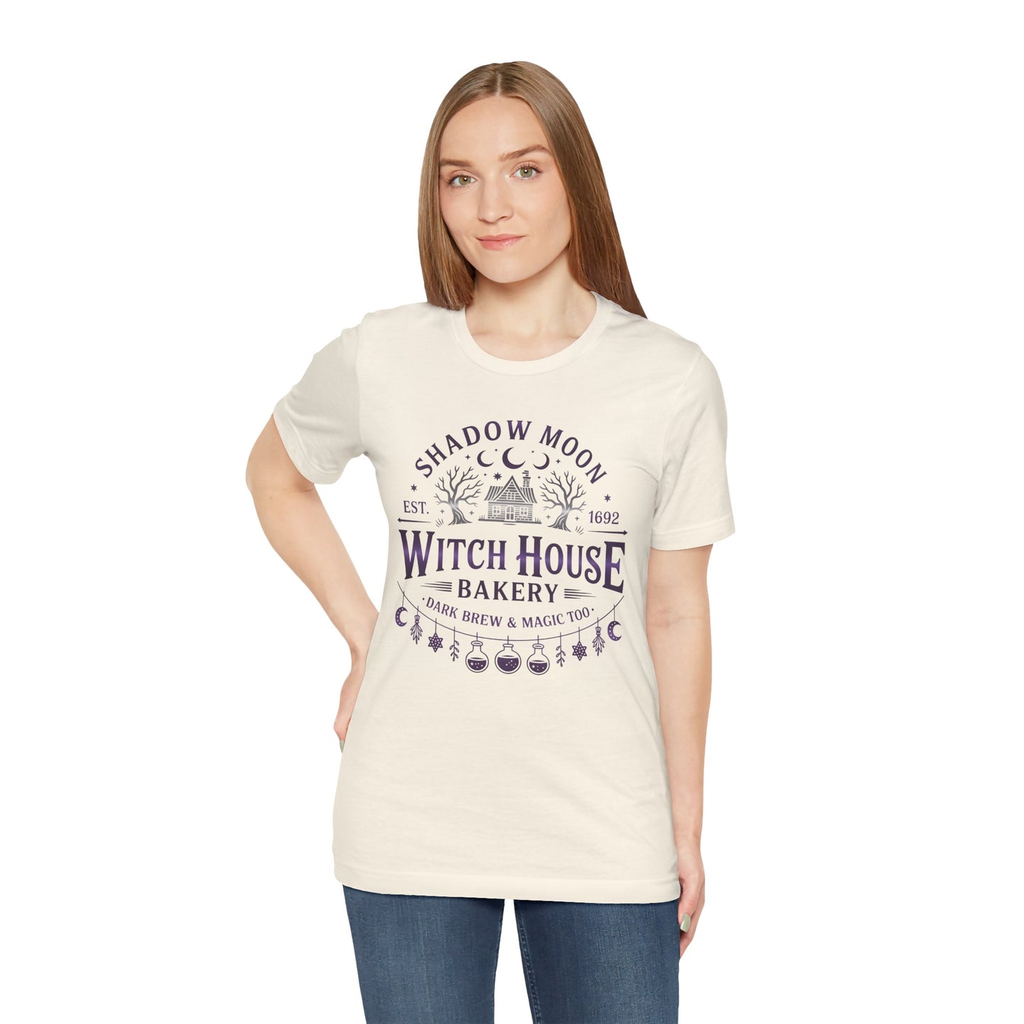 Witches House T-Shirt • Cottage Witch Graphic Tee • Magical Witch House Shirt • Occult Witchy Top • Witch Gift Unisex Style