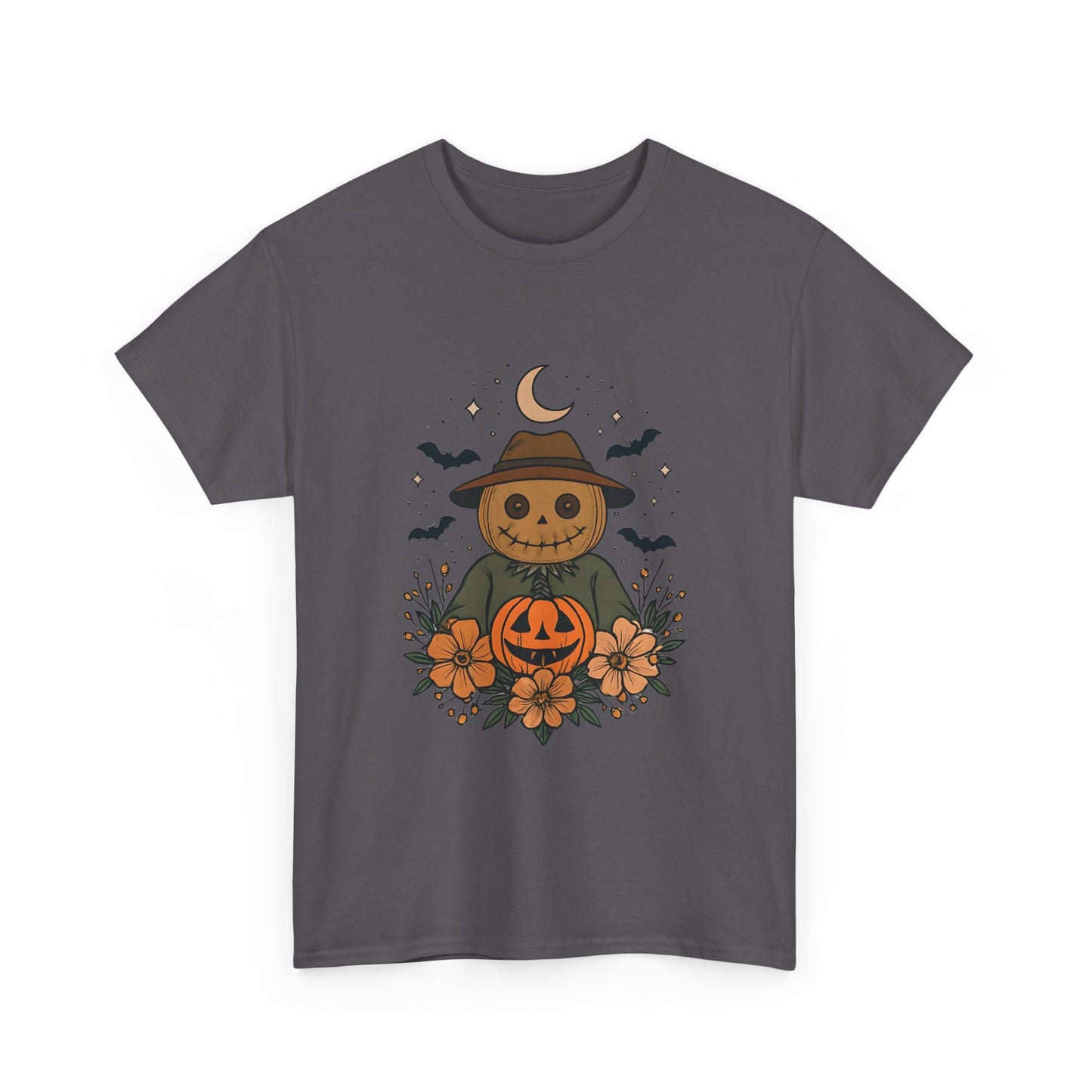 Halloween Scarecrow Tee, This t-shirt is a great gift for friends and family who love the autumn season and enjoy participating in harvest festivals or Halloween parties