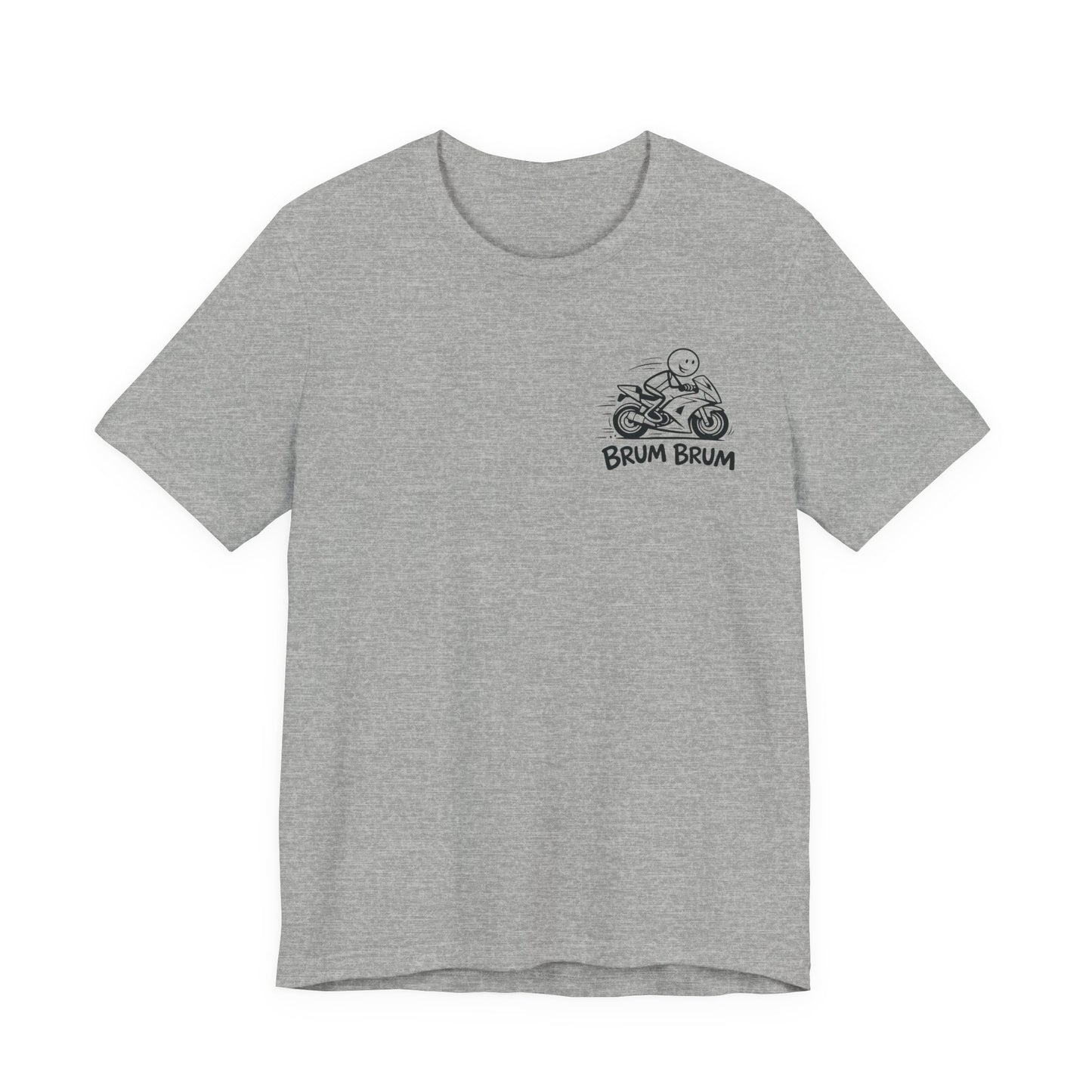 Brum Brum Cotton biker shirt, streetwear tee, biker apparel, motorcycle gift.
