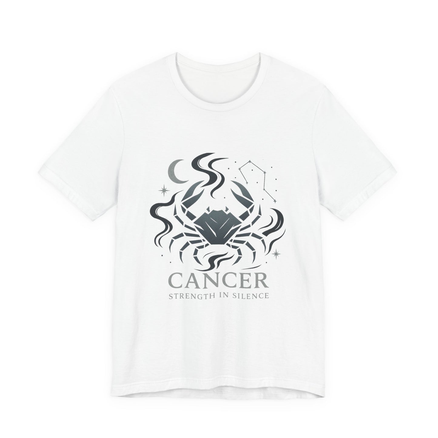 Cancer Astrology T-shirt, Perfect as a cancer birthday gift, this zodiac tshirt offers comfort and a touch of cosmic flair. Wear your zodiac T-shirt proudly