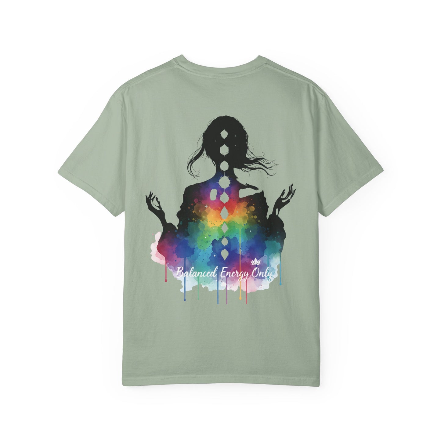 Yoga Meditation T-Shirt | Chakra Energy Tee | Mindfulness Spiritual Graphic Shirt