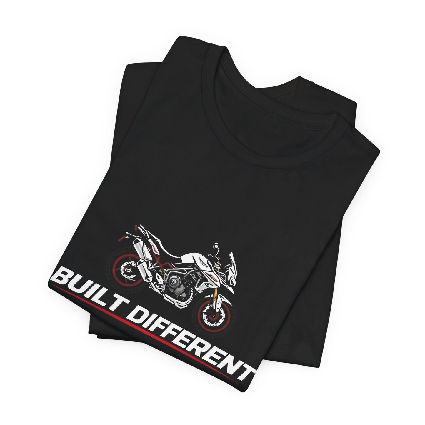 Cotton Triumph Biker shirt, motorcycle apparel, alternative clothing, mechanic gift, gift for biker.