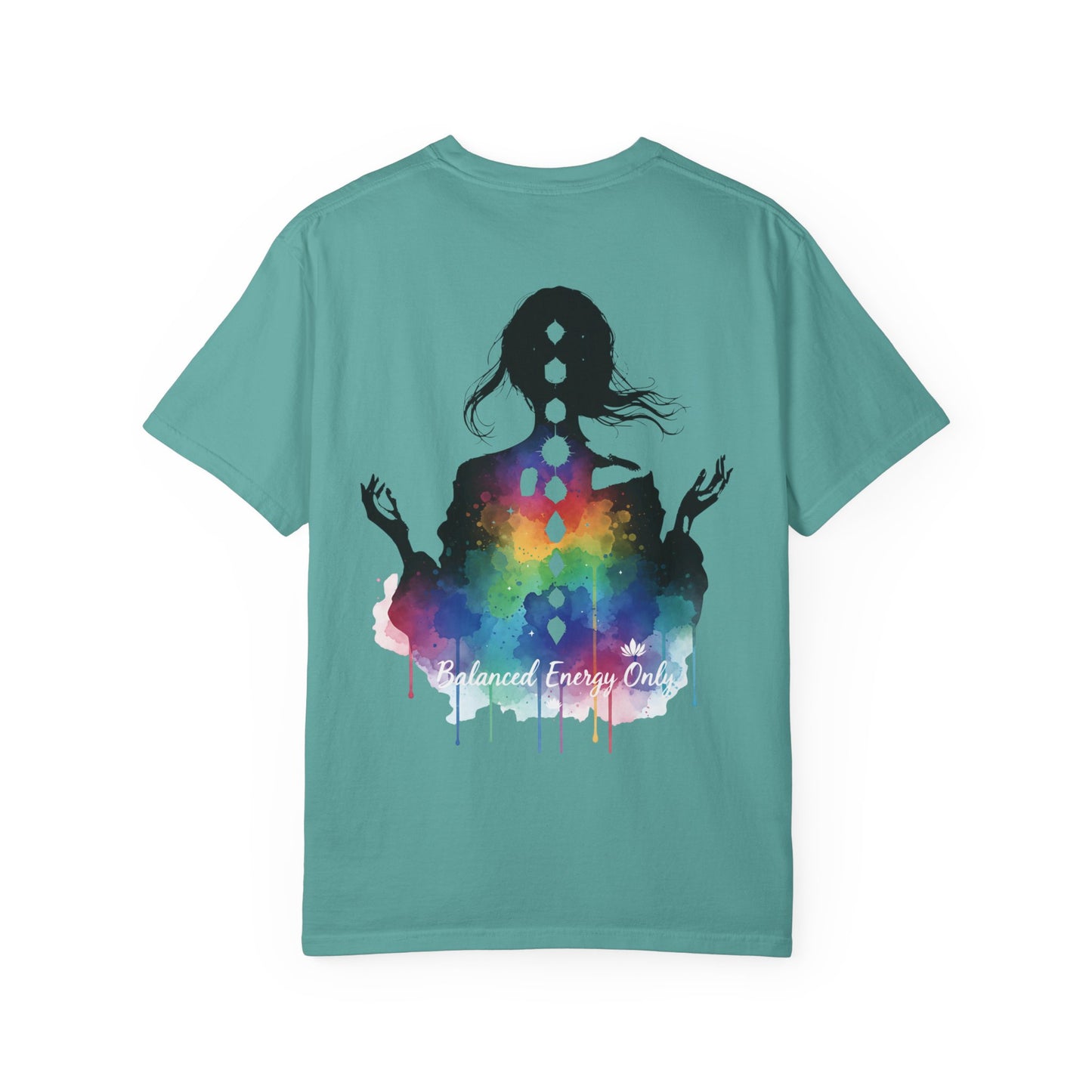 Yoga Meditation T-Shirt | Chakra Energy Tee | Mindfulness Spiritual Graphic Shirt